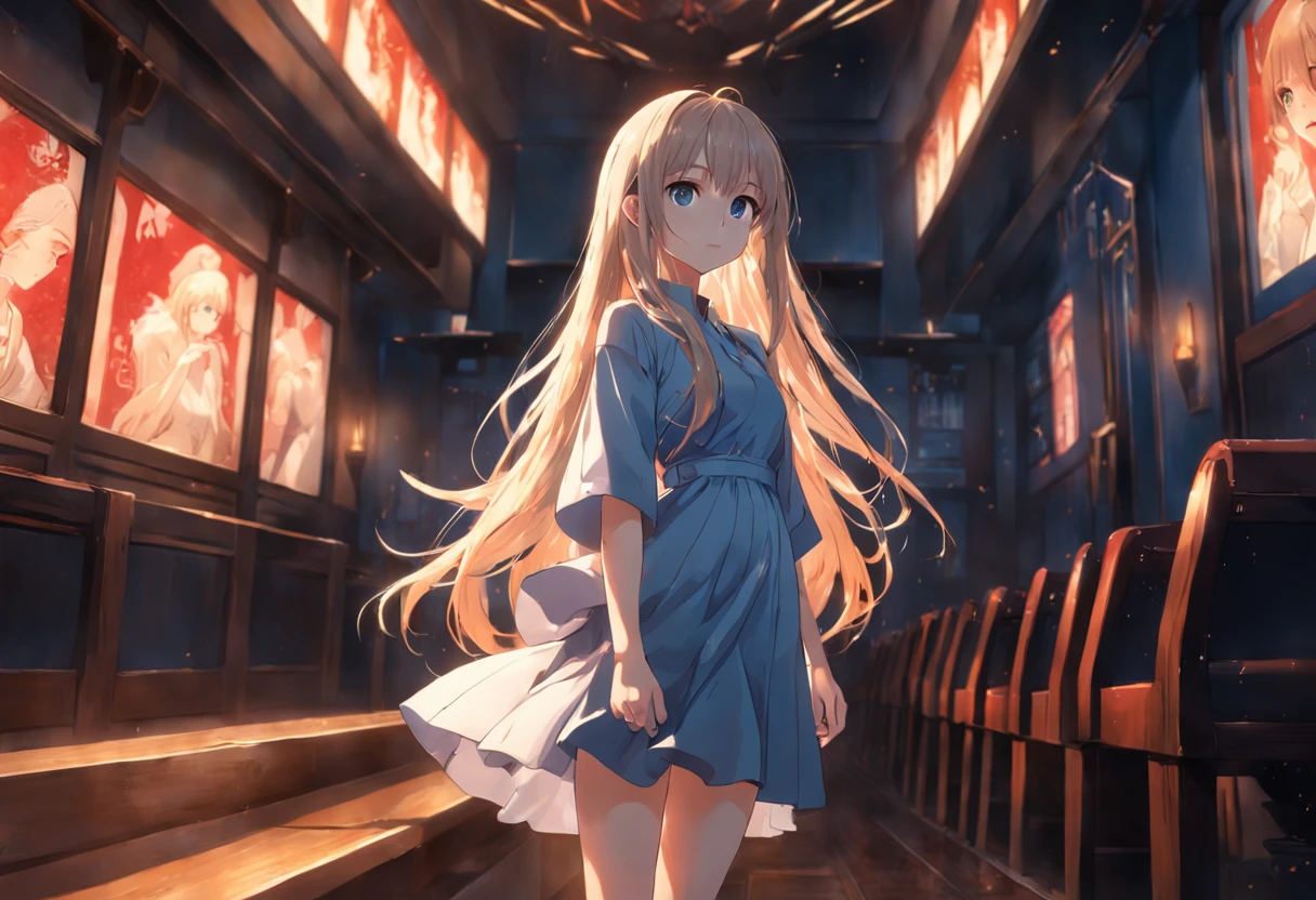 mix4, 20 days, Solo, Long_Hair, shirt, dress, High_Heels,full_Body, look_at_peeping at the viewer, (8K, RAW photo, Best quality, Masterpiece:1.2), (Realistic, photo-realistic:1.37), Professional lighting, フォトンマッピング, ラジオシティ, Physics-based rendering,