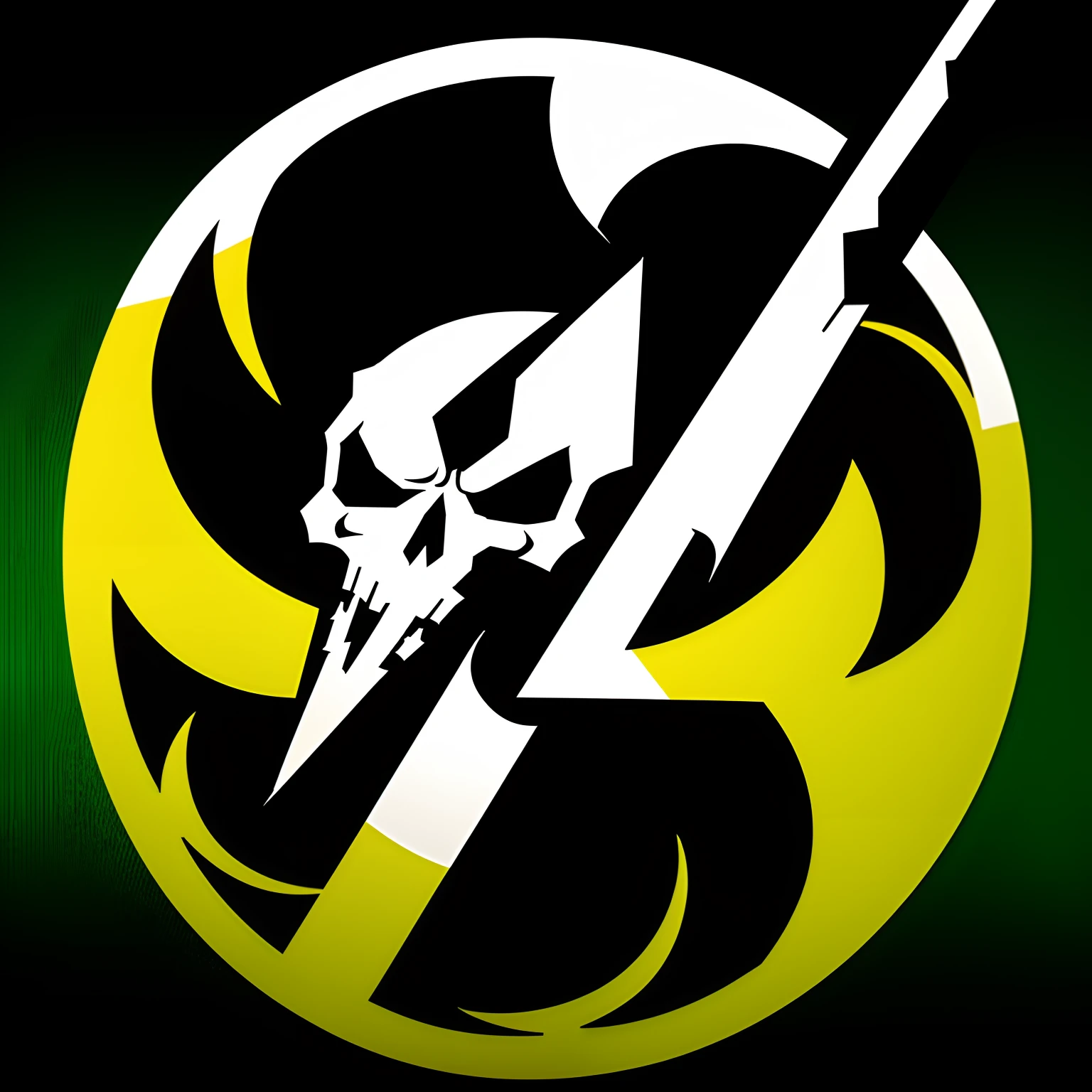 Caveira logo dourada, escrito A F3R4 HACKERS MODDERS.
