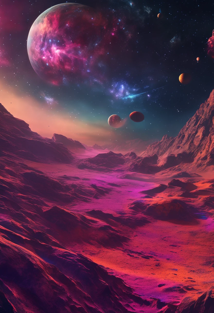 fancy space HDMI background