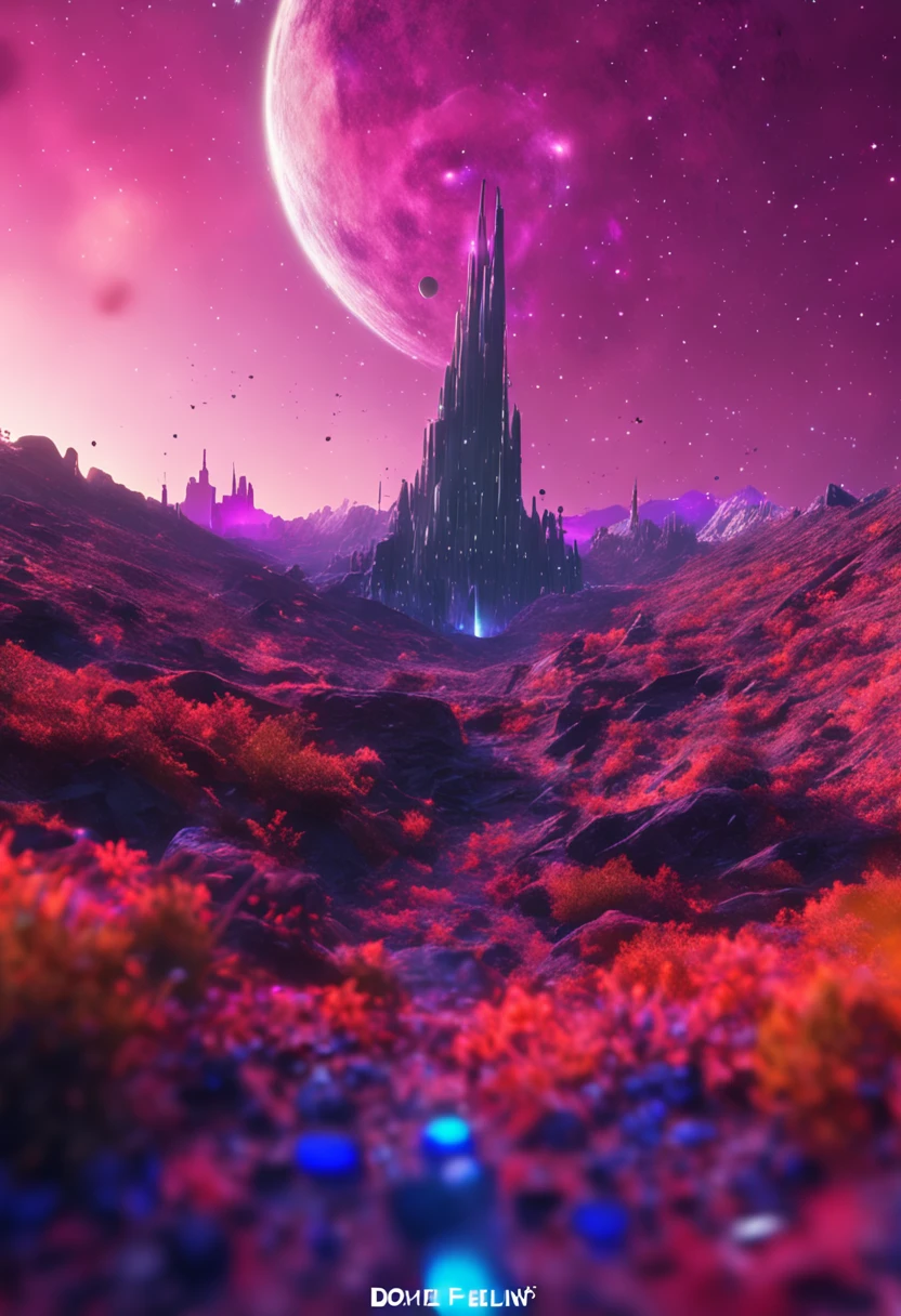 fancy space HDMI background