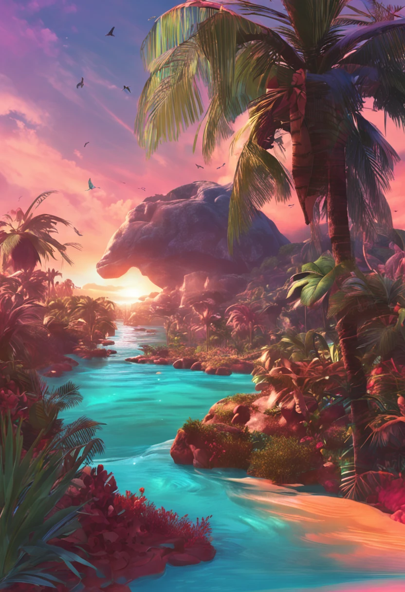 Path of Awakening of the Soul Tropical Country
