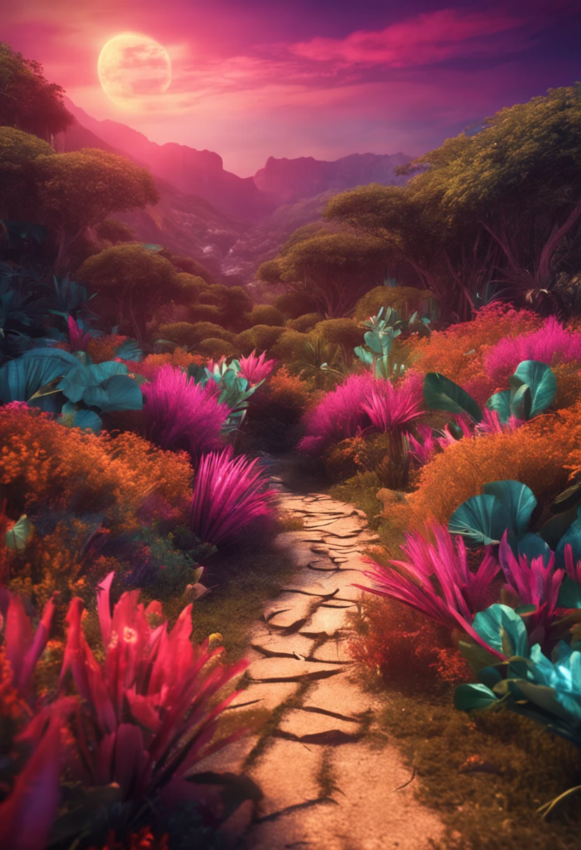 Path of Awakening of the Soul Tropical Country