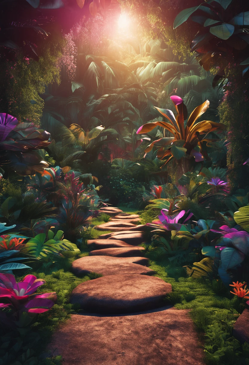 Path of Awakening of the Soul Tropical Country
