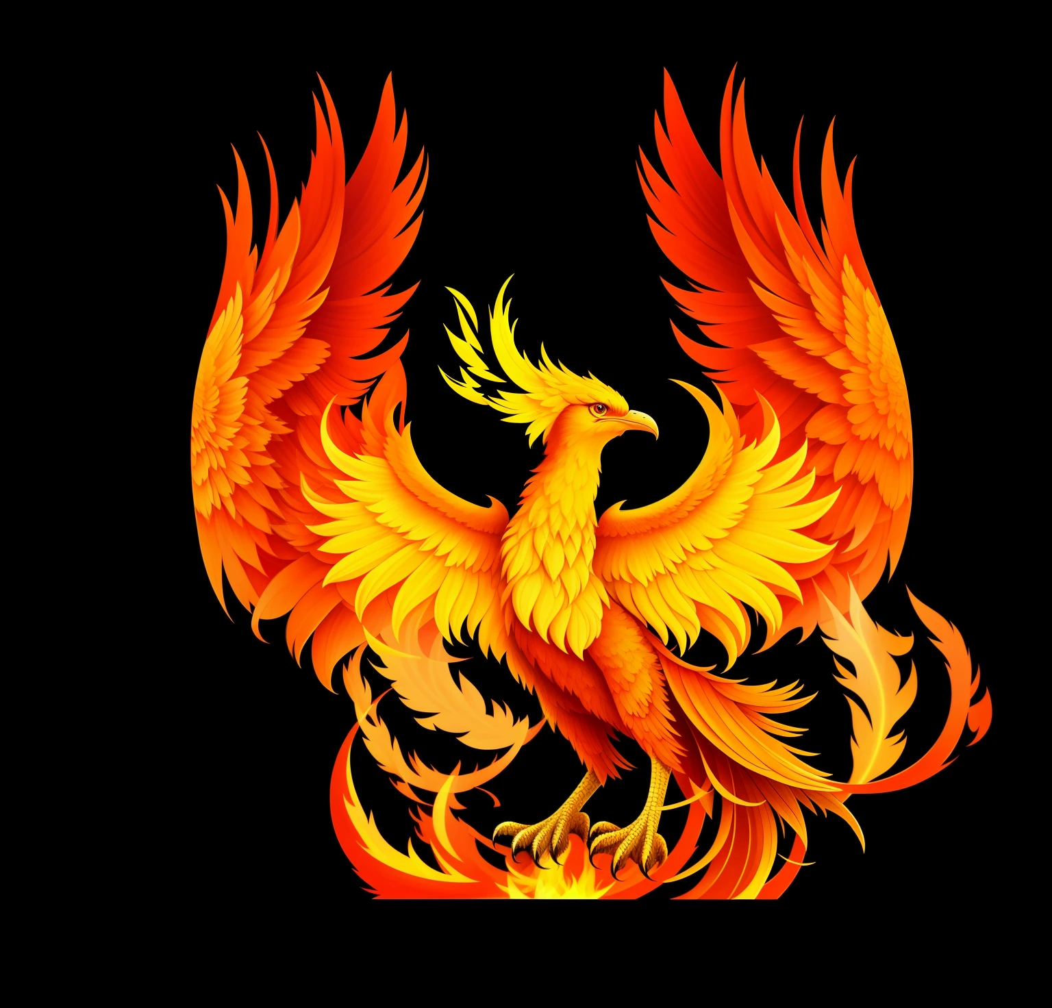 There is a bird flying in the air, phoenix in fire, fiery bird, ''wallpaper of a phoenix, with fiery golden wings of flame, phoenix dragon, phoenix rising, ''wallpaper of a phoenix resting, with fiery golden wings, The Phoenix rose from the ashes, artwork of a phoenix, Phoenix, phoenix flames, flying scarlet phoenix, phoenix-inspired, the phoenix