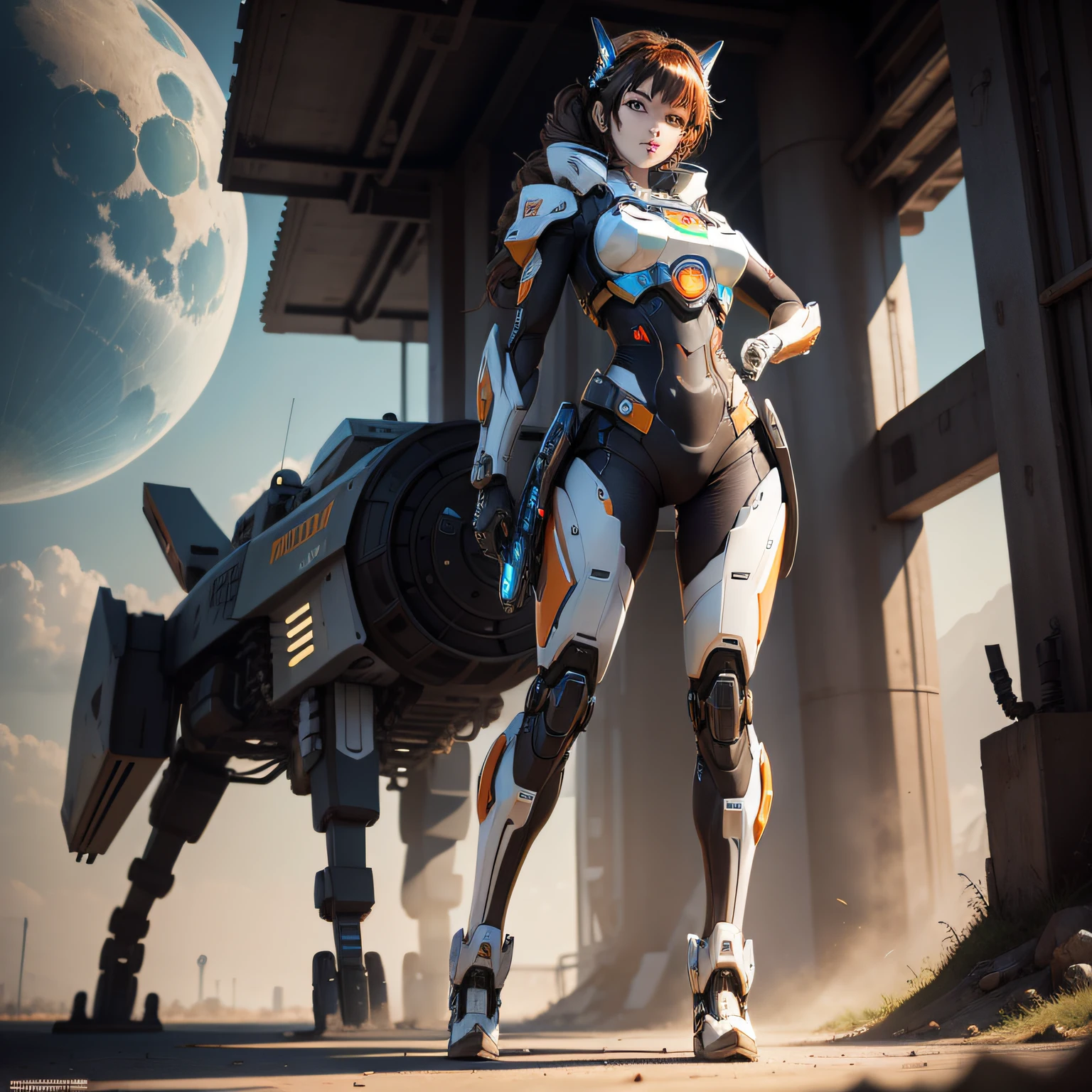 Beautiful，mechs，sci-fy，mirai，Machinary