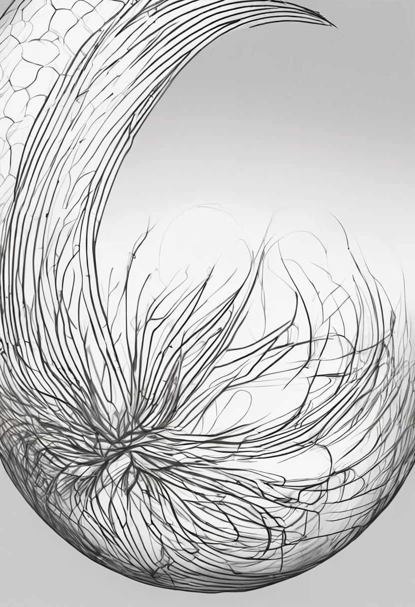 On the white surface there is a drawing of a ball, contour hatching, Smooth oval head, smooth draw, simple shading, deep shading, Digital drawing, soft image shading, Soft Shading, smooth shading, smooth light shading, digital sketch, very flat shading, digitally draw on wacom tablet, smooth draw, smooth round shapes, shading study, Pencil strokes, heavy shading