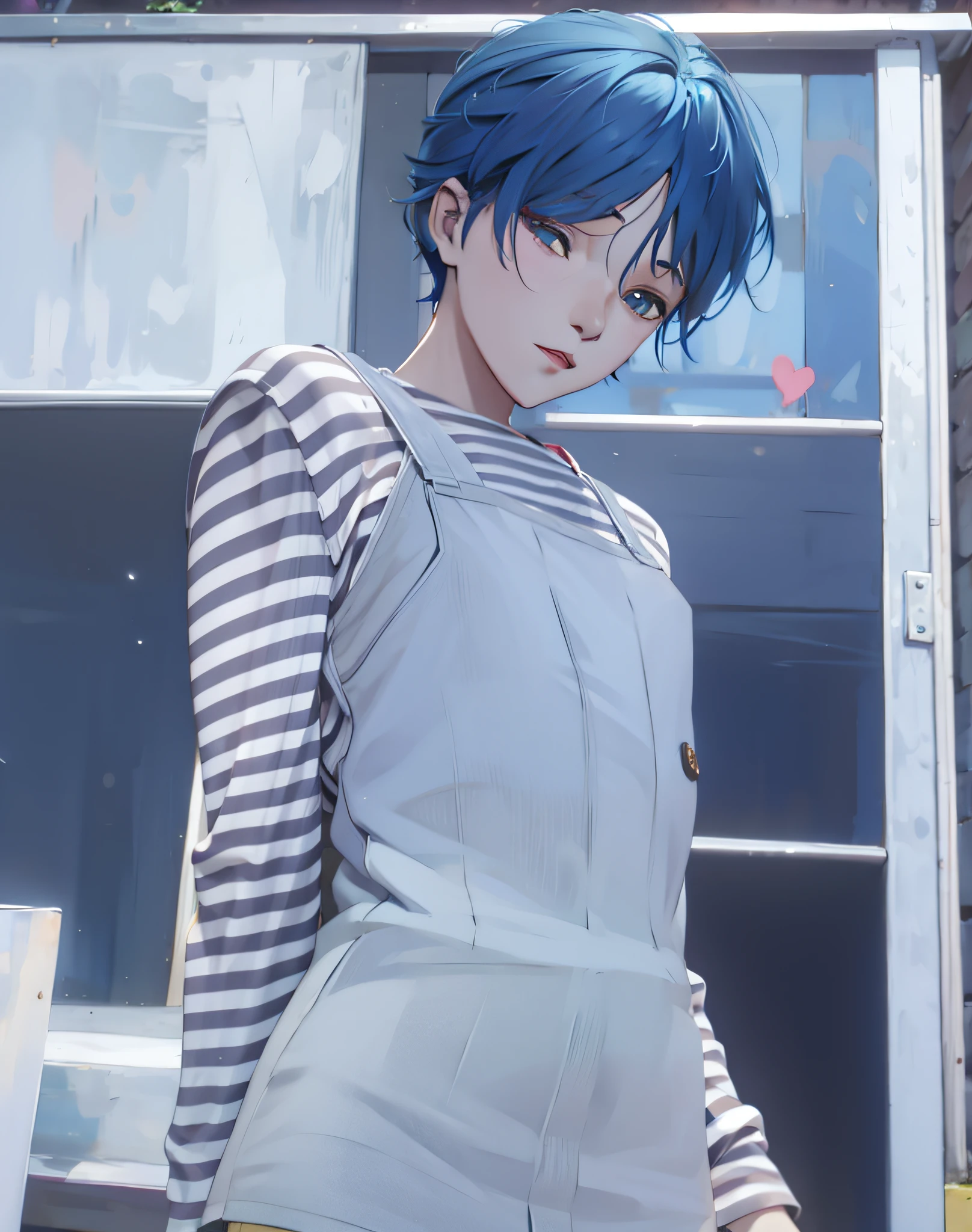blue hairl