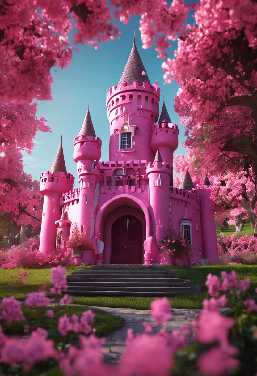 pink castle