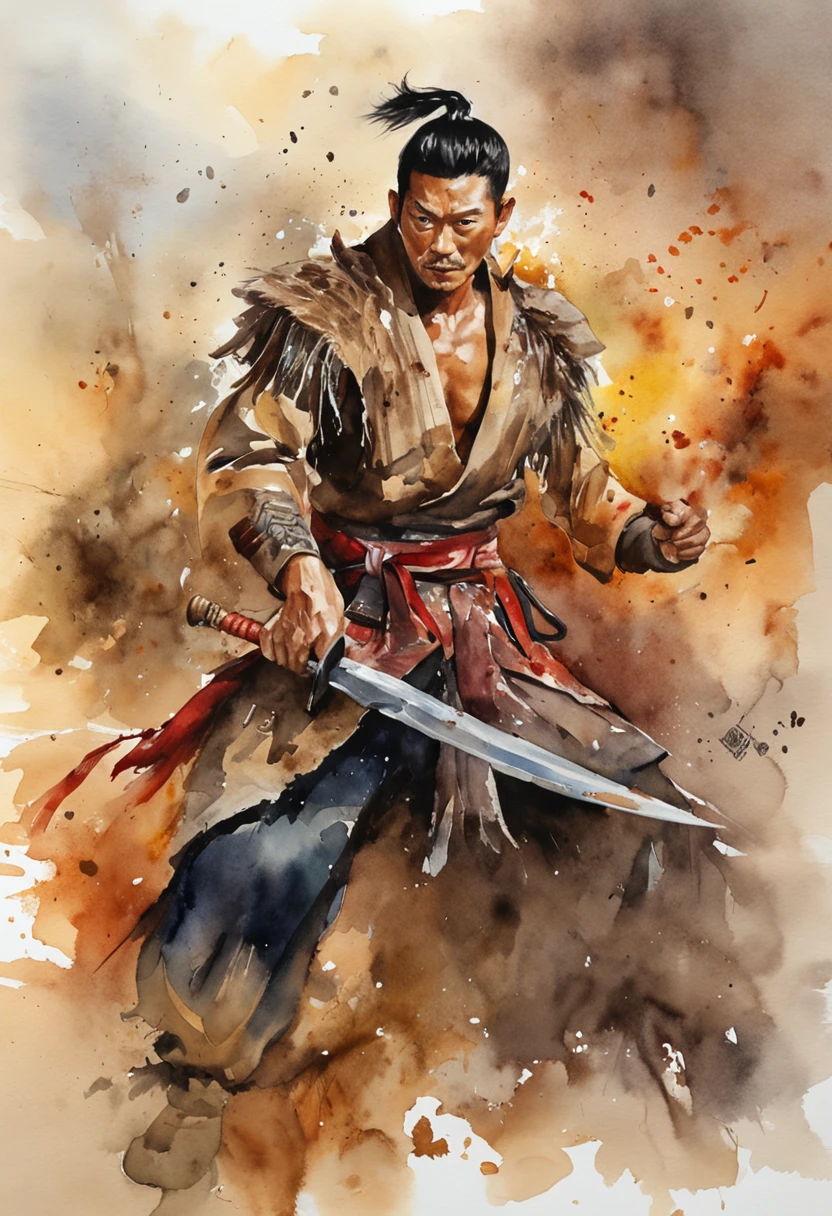 Andy Lau fights monsters