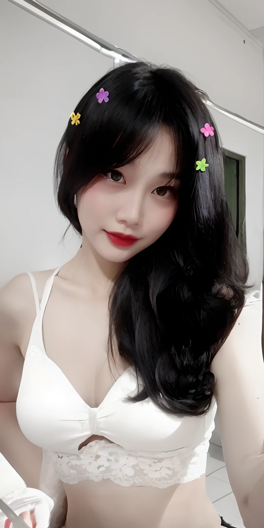 ((Best Quality, 8K, Masterpiece: 1.3)), 1girl, Slim Abs Beauty: 1.3, (Hairstyle Casual, Big Breasts: 1.2), Dress: 1.1, Super Fine Face, Delicate Eyes, Double Eyelids, Smile, Home