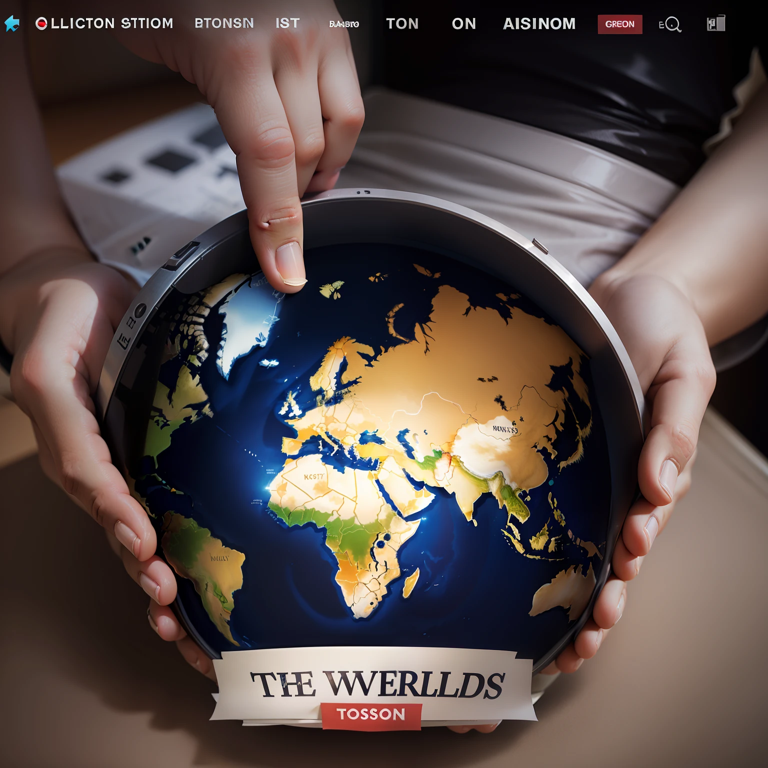 The world news sites. Icon
