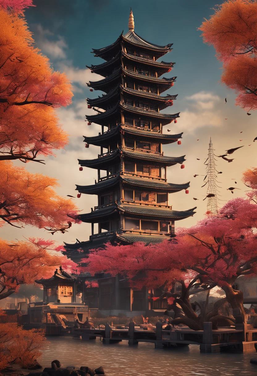 The Yellow Crane Tower of the Late West