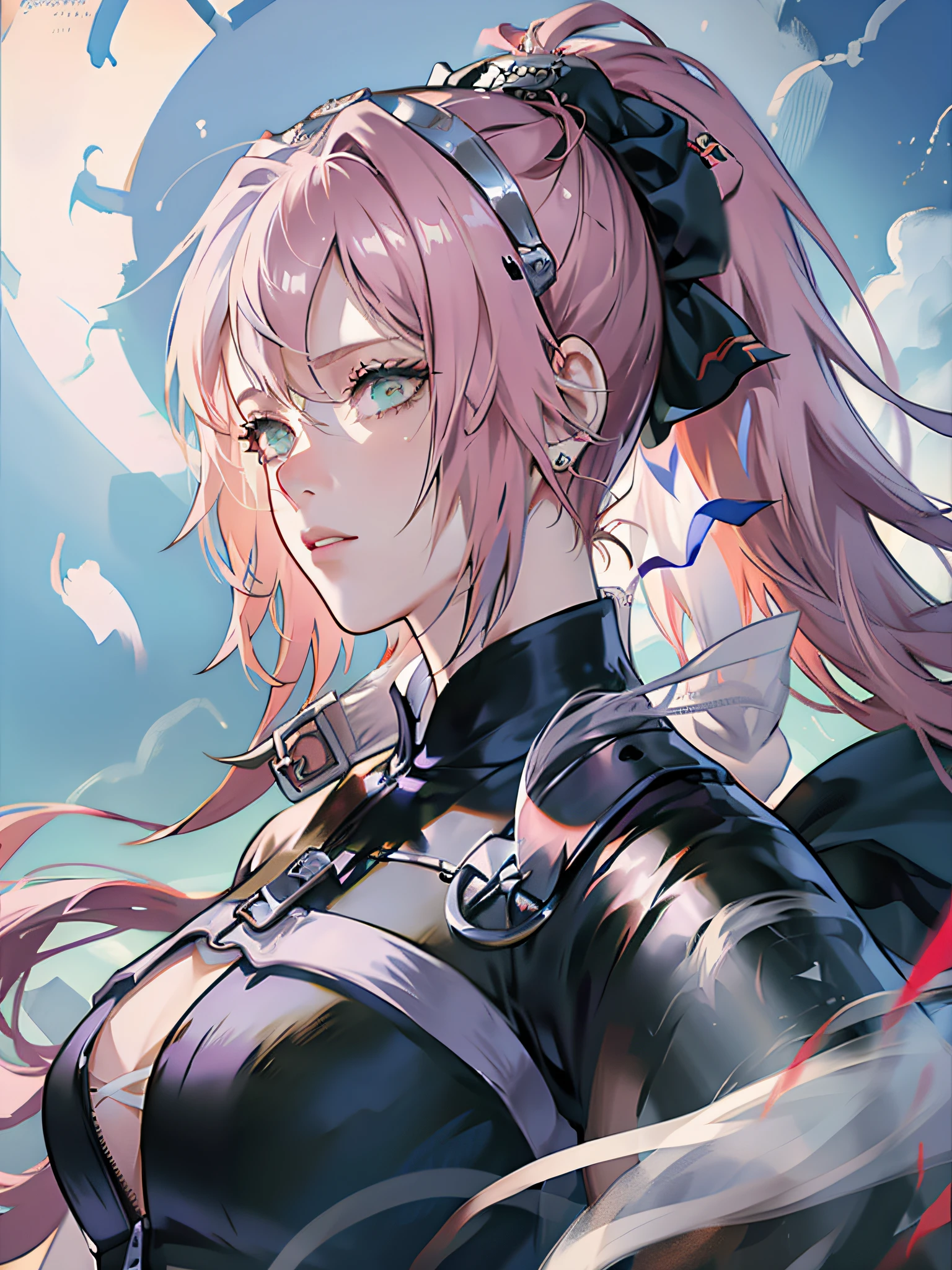`Bleach, Nel Has (3 espada), trending on artstation, deviantart, concept art, trending on artstation, digital painting, digital illustration, extreme detail, digital art, 4k, ultra hd, in Hueco Mondo.'
