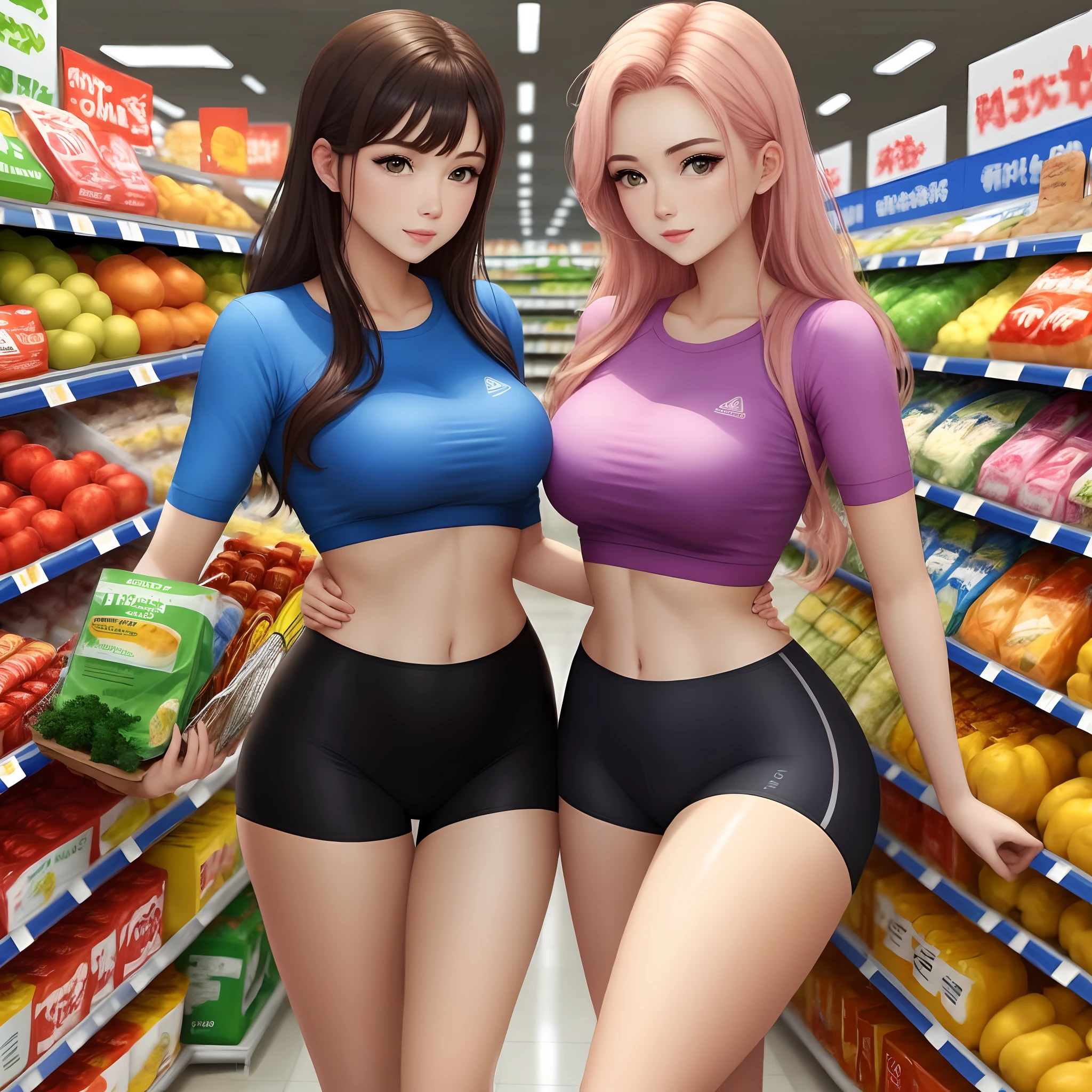 (16k, Best quality : 1.4, UHD, highest resolution, perfect quality : 1.3, lifelike, realistic, sharp, detailed)), (((1girl in foreground only, blurry two ciswomen in background : 1.4, diverse faces, one subject in foreground, shallow dof : 1.4), detailed orgasm face : 1.6, eyes crossed : 1.7)), (tiny penis : 1.8, futanari with eyes rolling back : 1.8, erection under clothes : 1.7, long sheer skirt : 1.7, covered testicles : 1.8, in background 1 woman watching in background : 1.5, ), face in shot : 1.3, futanari with extremely wide hips : 1.4, futanari cumming at grocery aisle : 1.4, produce section, shopping cart, futanari with tiny testicles and tiny penis : 1.5, ((legs closed :1.4, fat thighs : 1.5, perfect testicles, smooth testicles, smooth penis, ((hand in hair : 1.4)), perfect penis : 1.5, head tilted back : 1.3, perfect hands : 1.5, fat FUTANARI EJACULATING INTENSELY while pushing grocery cart : 1.4, futanari holding birkin handbag: 1.3)), fat chubby CURVY futanari : 1.4, THICC CURVY CHUBBY FUTANARI HAVING HUGE ORGASM : 1.4, WOMAN watching futanari at grocery store : 1.5, futanari in orgasm pose : 1.2, ((eyes crossed : 1.6, woman walking in background, hyper detailed, blushing : 1.7, (1futa with intense detailed orgasm face : 1.4, ), high resolution face, surprised expression : 1.1, perfect hands, futanari with ecstatic frustrated orgasm expression : 1.3, ((DETAILED red ELABORATE seethrough booty shorts OVER LONG sheer midi dress : 1.5)), 1girl : 1.4, keeling over : 1.5, ((EYES rolling BACK : 1.7, leaning back : 1.2, exposed, humiliated, huge breasts : 1.3, low breasts : 1.7)), lace SEETHROUGH PANELS : 1.7, wincing face, erection under clothes : 1.7)), ((1girl : 1.6, small testicles : 1.4, eye level shot : 1.3, futanari with intensely embarrassed face, fat futanari cumming intensely in detailed grocery store : 1.4, eyes rolling back : 1.8, losing control, SMALL penis, woman peaking into aisle behind futanari : 1.7))