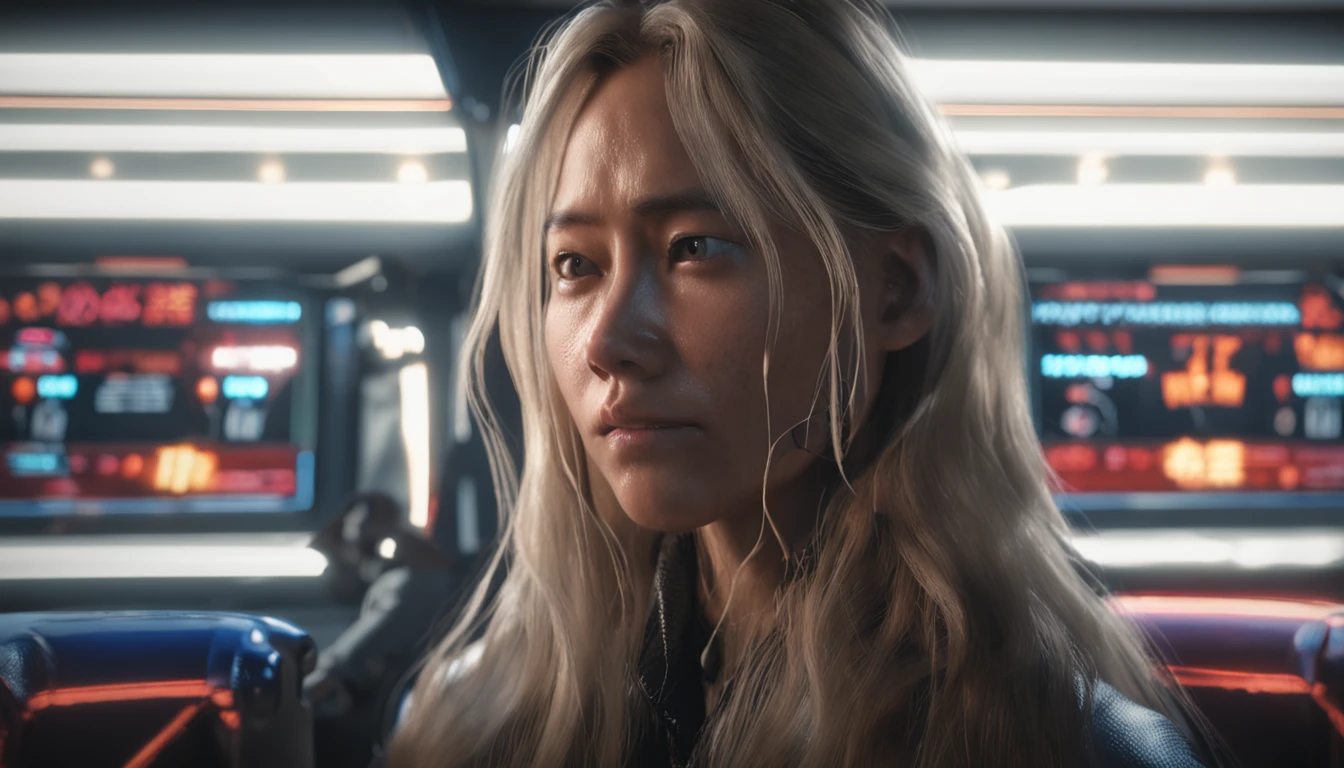 photographrealistic,动态照明,art stations,poster for,Volumetriclighting,Very detailed faces,4 k'',Award-Awarded,,1girll,in the darkness nigth,deep shading,low tune,Cowboy photos,(formal outfit:1.4),long whitr hair,whaite hair