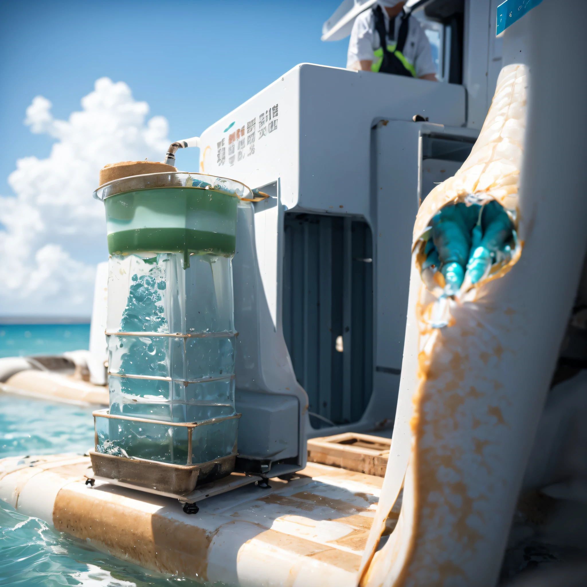#Japan's nuclear-contaminated water was discharged into the ocean#and#Haiyi AI#There must be protests， Billions of cage farming along our coast will also be affected？... 2023 could be the last year to enjoy seafood...