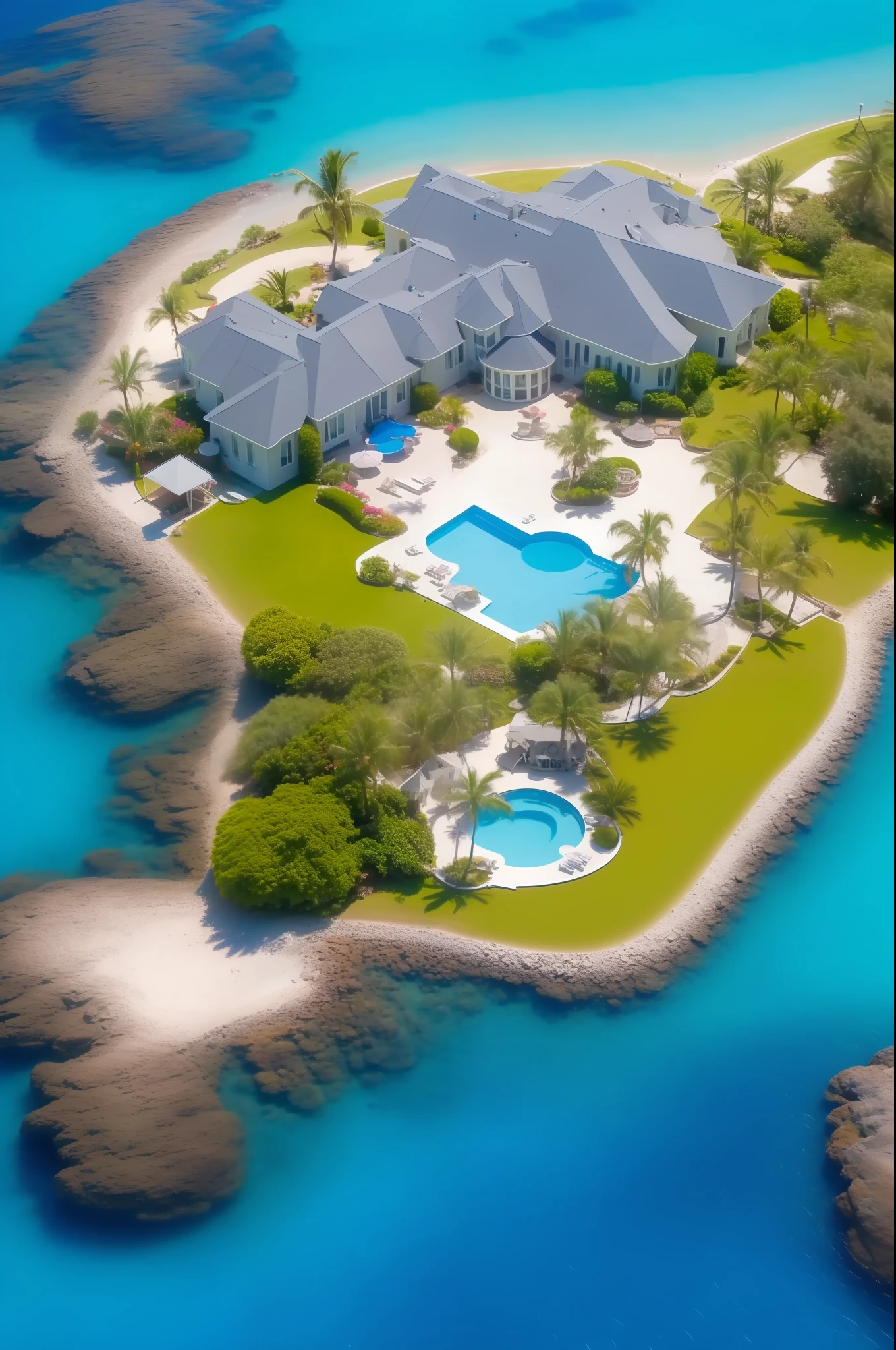 Island mansion home