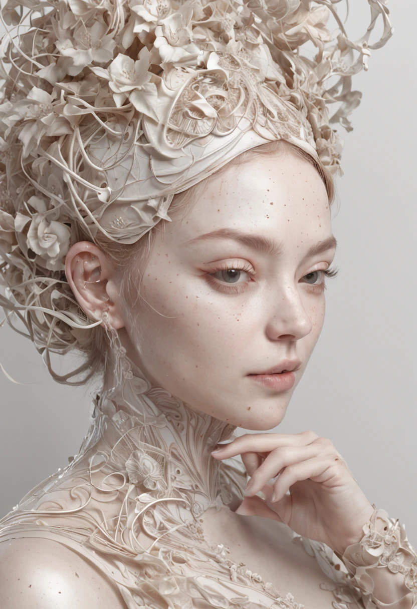 official art, unity 8k wallpaper, ultra detailed, beautiful and aesthetic, masterpiece, best quality, (zentangle, mandala, tangle, entangle), (fractal art:1.3) , 1girl, extremely detailed, dynamic angle, cowboyshot, the most beautiful form of chaos, elegant, a brutalist designed, vivid colours, romanticism, by james jean, roby dwi antono, ross tran, francis bacon, michal mraz, adrian ghenie, petra cortright, gerhard richter, takato yamamoto, ashley wood, atmospheric, ecstasy of musical notes, streaming musical notes visible