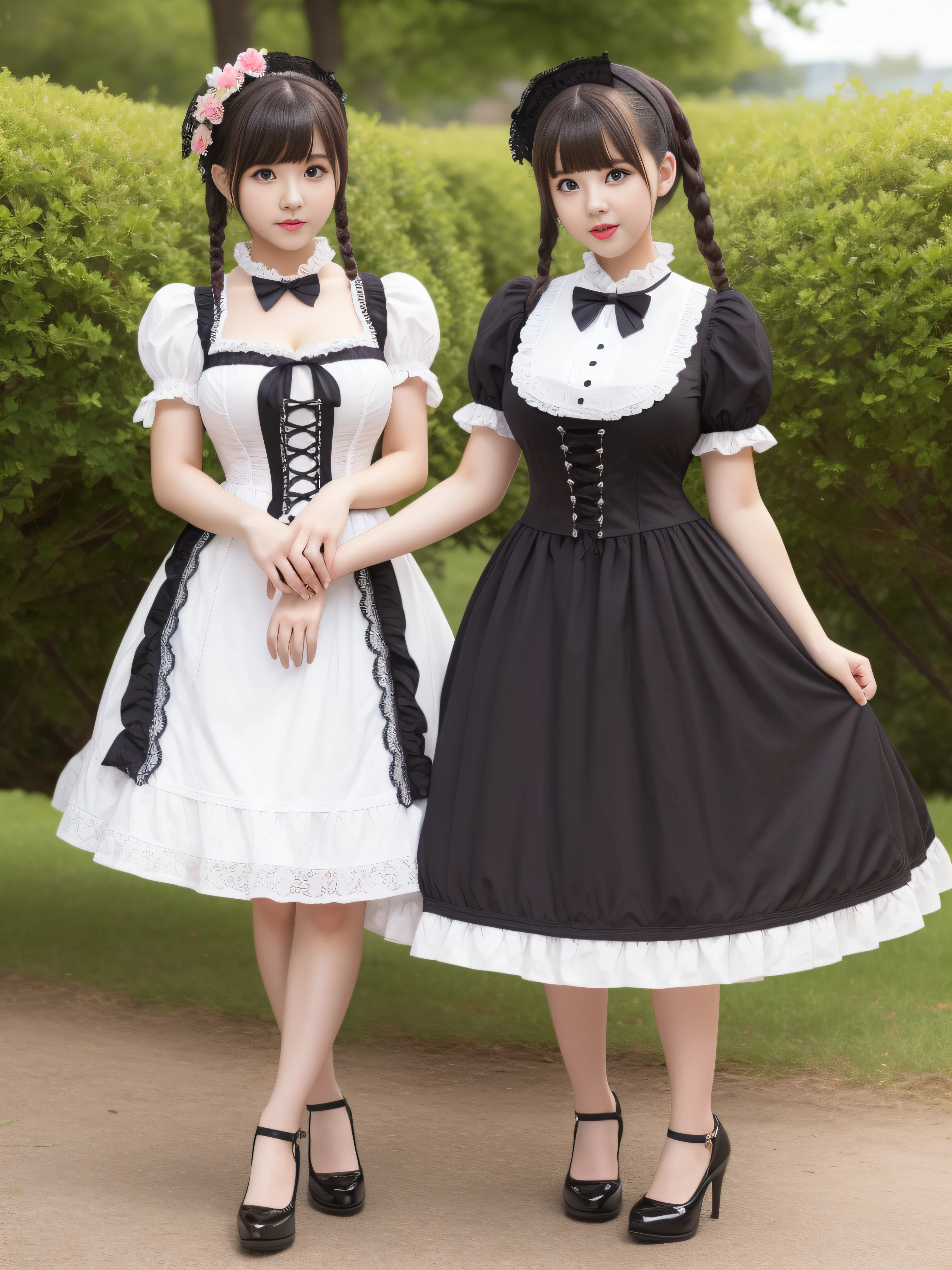 A girl in a ta dress,28 year old,The bust is huge,fully body photo,full body shot shot