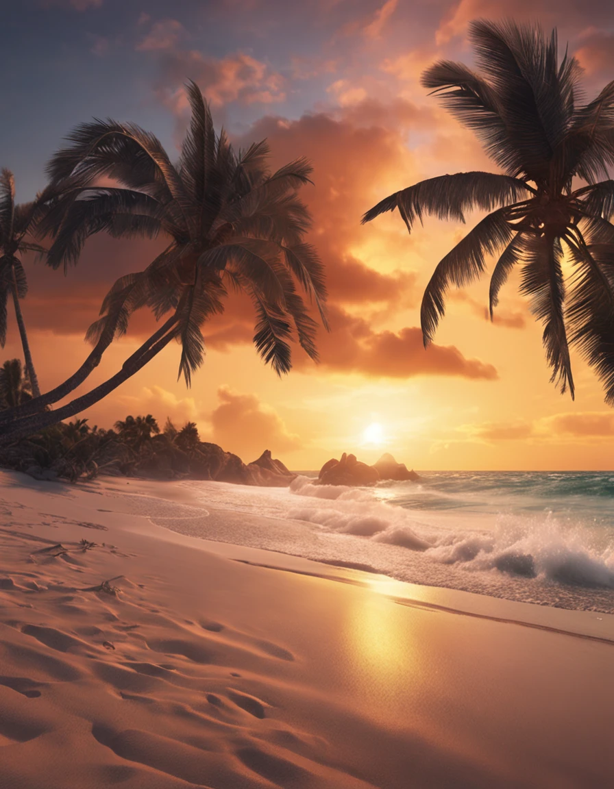 ((top-notch quality)), ((masterwork)), ((true-to-life)),
Subject: Ethereal Dancescapes of a Tulum Beach Party Inspired by Albert Bierstadt
Medium: Digital Art
Style: Cinematic Color Grading, Artwork Inspired by Albert Bierstadt
Positive Prompt: Create a ((top-notch quality)), ((masterwork)), ((true-to-life)) digital artwork that captures the ethereal ambiance of a Tulum beach party at sunset, inspired by the artistic style of Albert Bierstadt. The composition should exude a sense of serenity and dynamic energy as the afternoon transitions into evening.
Focus on the beach landscape with the golden hues of the setting sun casting a warm glow over the scene. Depict the sandy shoreline meeting the gentle waves, creating a harmonious backdrop for the dance party. The cinematic color grading should enhance the atmosphere, infusing the scene with rich and vibrant tones that evoke the magical moment.
Incorporate an enchanting DJ party atmosphere with people dancing to the music, surrounded by the sounds of celebration. Portray the two beautiful model girls dancing joyfully in the foreground, each holding a vape dispenser and creating wisps of smoke that add to the dynamic visuals. Their vibrant personalities and the euphoria of the moment should be evident in their expressions and movements.
Channel Albert Bierstadt's art style by infusing the landscape with meticulous attention to detail and capturing the interplay of light and shadow. Allow the colors of the sky to blend seamlessly with the hues of the beach and ocean. The scene should evoke a feeling of connection with nature and the rhythm of the music.