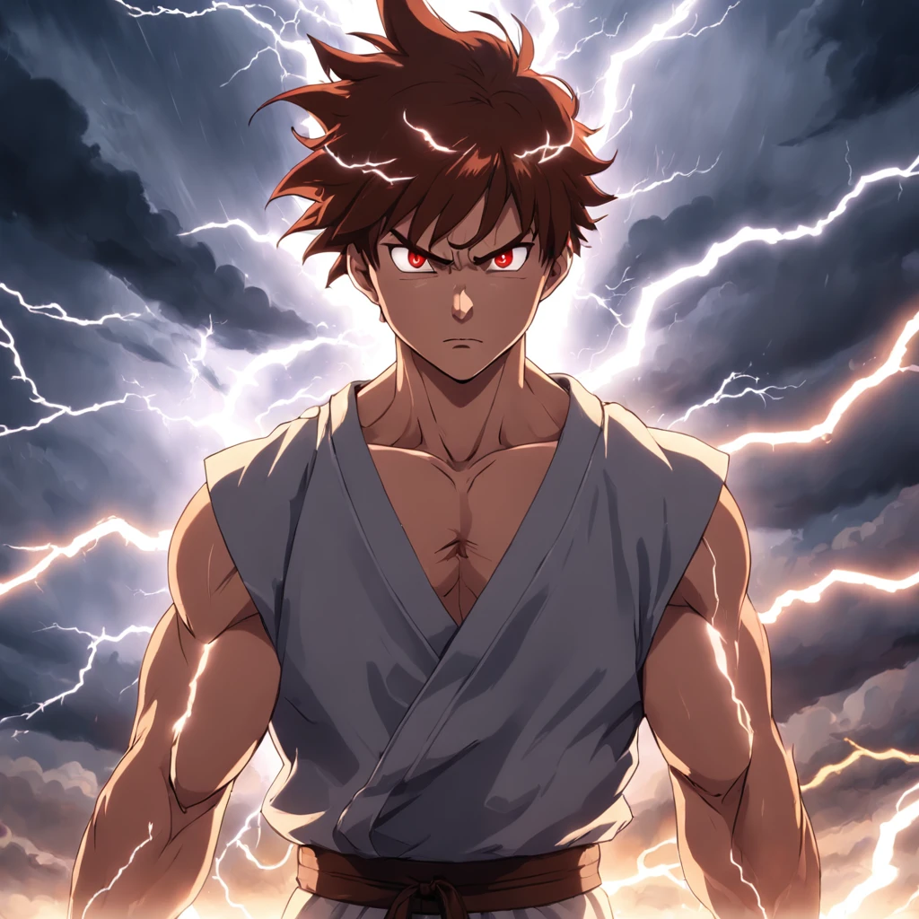 Baki Hanma desenhado por Akira Toriyama