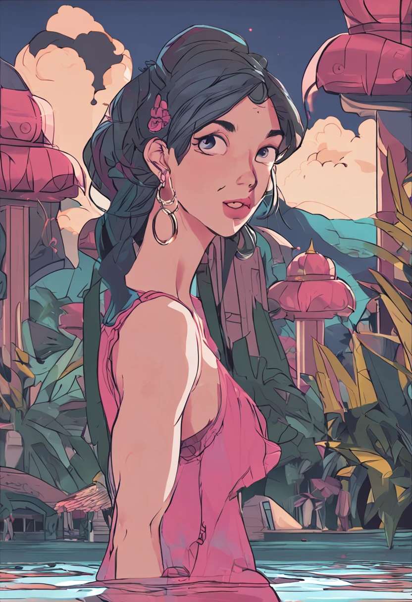 naked, futanari, anime, 1 girl, girl with dick