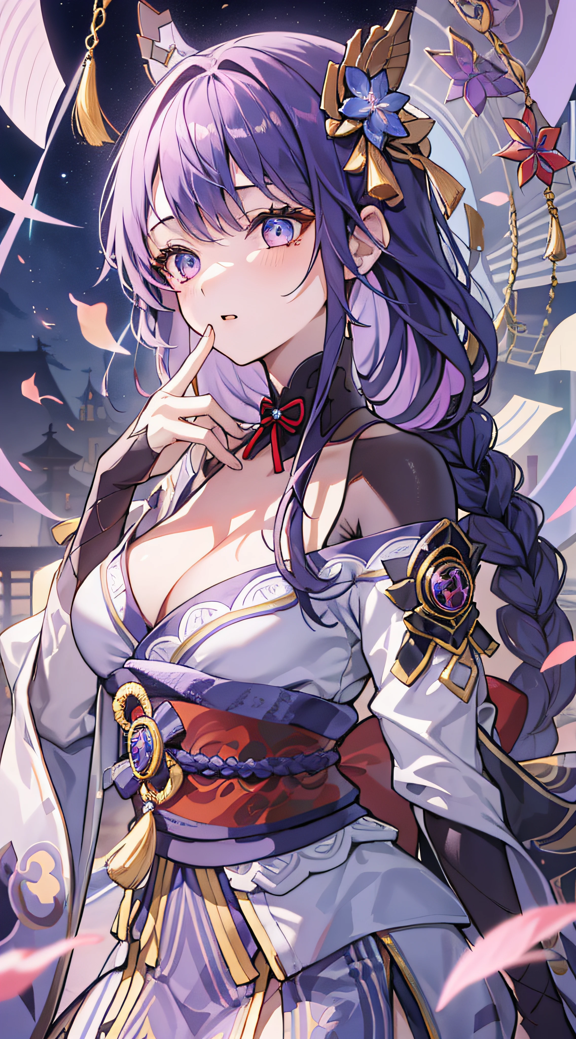 （（HighestQuali，tmasterpiece，4k，finedetail，Detailed eyes，detailed face with，Complicated details，pixiv，gelbooru）），（（Solo exhibition）），1girll，Solo Woman，（（Genshin_Impact）），（full bodyesbian），Faraway view，Pattern，origami