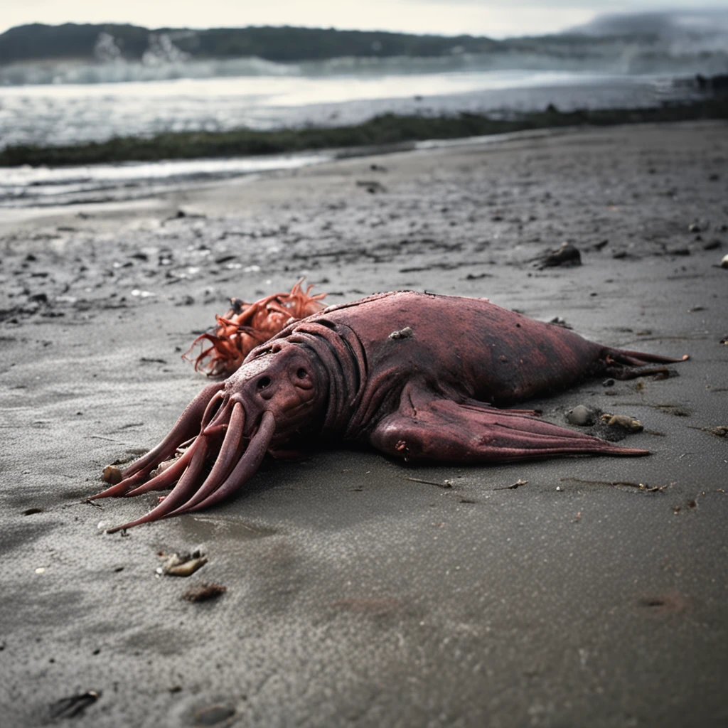 Pacific Ocean Pollution Nuclear Wastewater Japanese Marine Animal Carcass Horror Dark Armageddon Beaches Dead Day