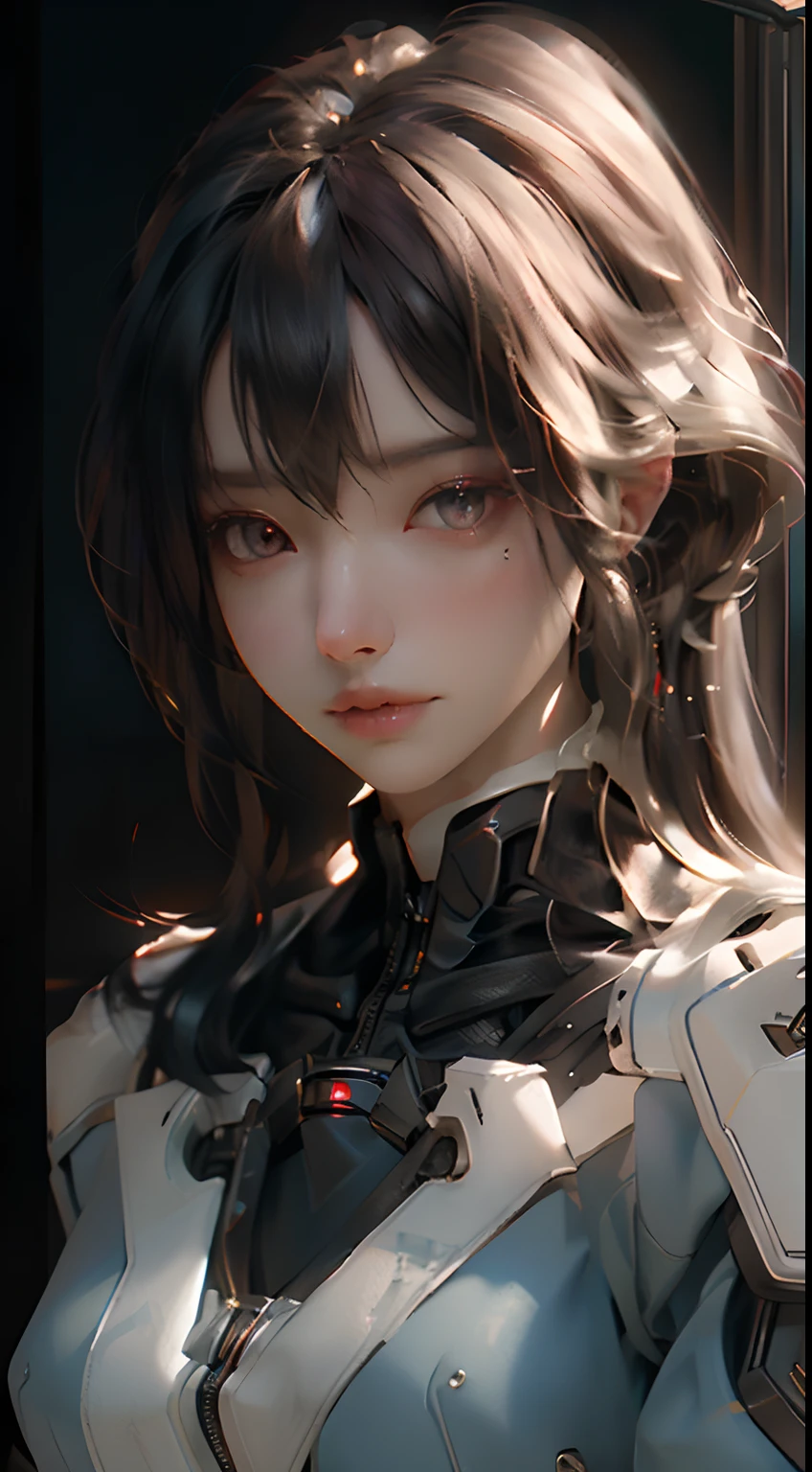 ((La mejor calidad)), ((obra maestra)), (muy detallado:1.3), ..............3D, Beautiful (cyberpunk:1.3) Mujer hacker, peinado corto,pelo corto, Volver al visor, cabello grueso, Terminal de ordenador operativo, Pantalla montada en la cabeza, computer server, Pantalla LCD, fiber optic cable, Logotipo de la empresa, HDR (High Dymanic Range), Trazado de rayos, NVIDIA RTX, Super resolution, Irreal 5, Subsoil Scatter, Textura PBR, Post-procesamiento, Anisotropic filtering, profundidad de campo, maximum sharpness and sharpness, Texturas multicapa, Albedo y Highlight Maps, Sombreado de superficies, Accurate simulation of light-material interactions, proporciones perfectas, Renderizado de octanaje, duotone lighting, ISO bajo, balance de blancos, Regla de los tercios, amplia apertura, 8K RAW, efficient sub-pixels, sub-pixel convolution, glow particles, dynamic  pose