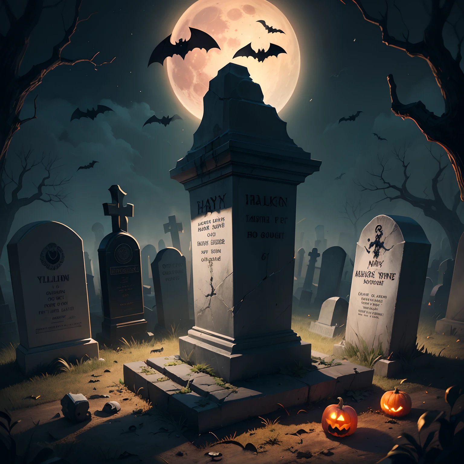"Ghostly Hauntings": A minimalist and atmospheric image depicting ghostly apparitions floating among tombstones in a misty graveyard, with subtle shades of gray, capturing the eerie ambiance of Halloween night, Ultra realism, color field printing, high detail, UHD, 8k, anatomically correct, cinematic lighting 4d quality --auto