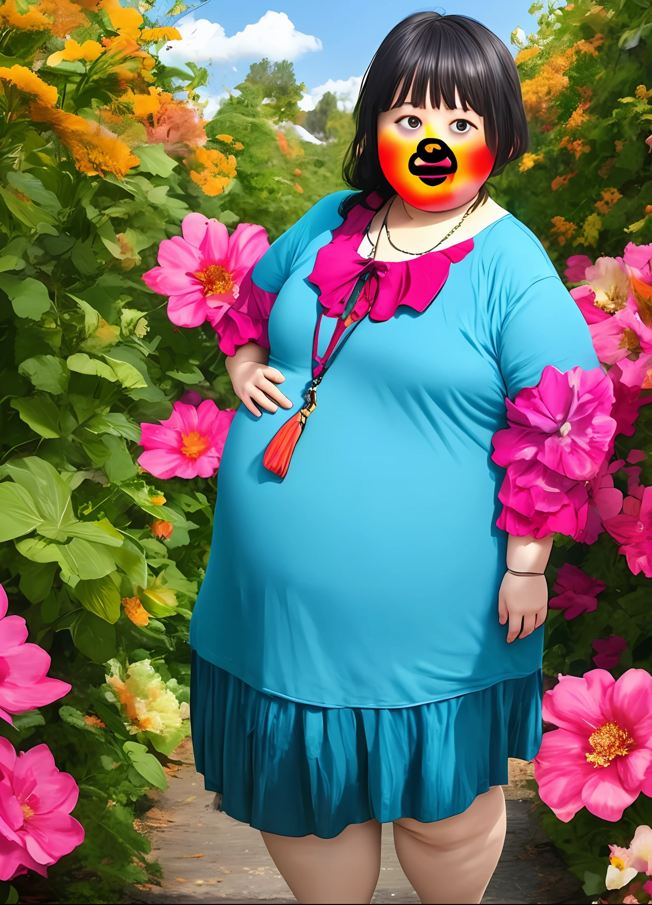 Obese，kamisato_ayaka