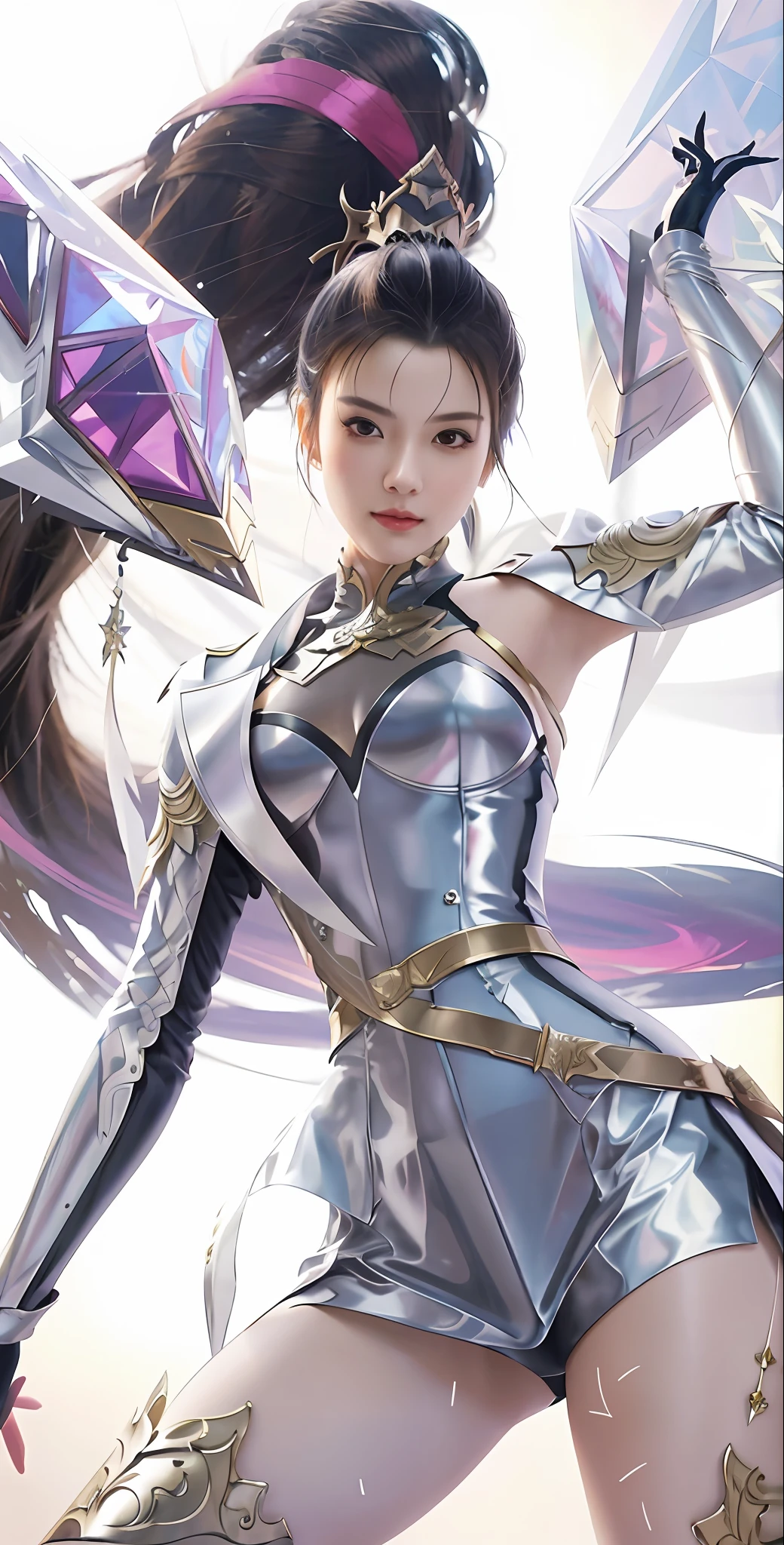 a close up of a woman in a costume with a sword, extremely detailed artgerm, ig model | artgerm, style artgerm, style of artgerm, ! dream artgerm, concept art | artgerm, by Yang J, artgerm and rossdraws, artgerm on artstation pixiv, artgerm style