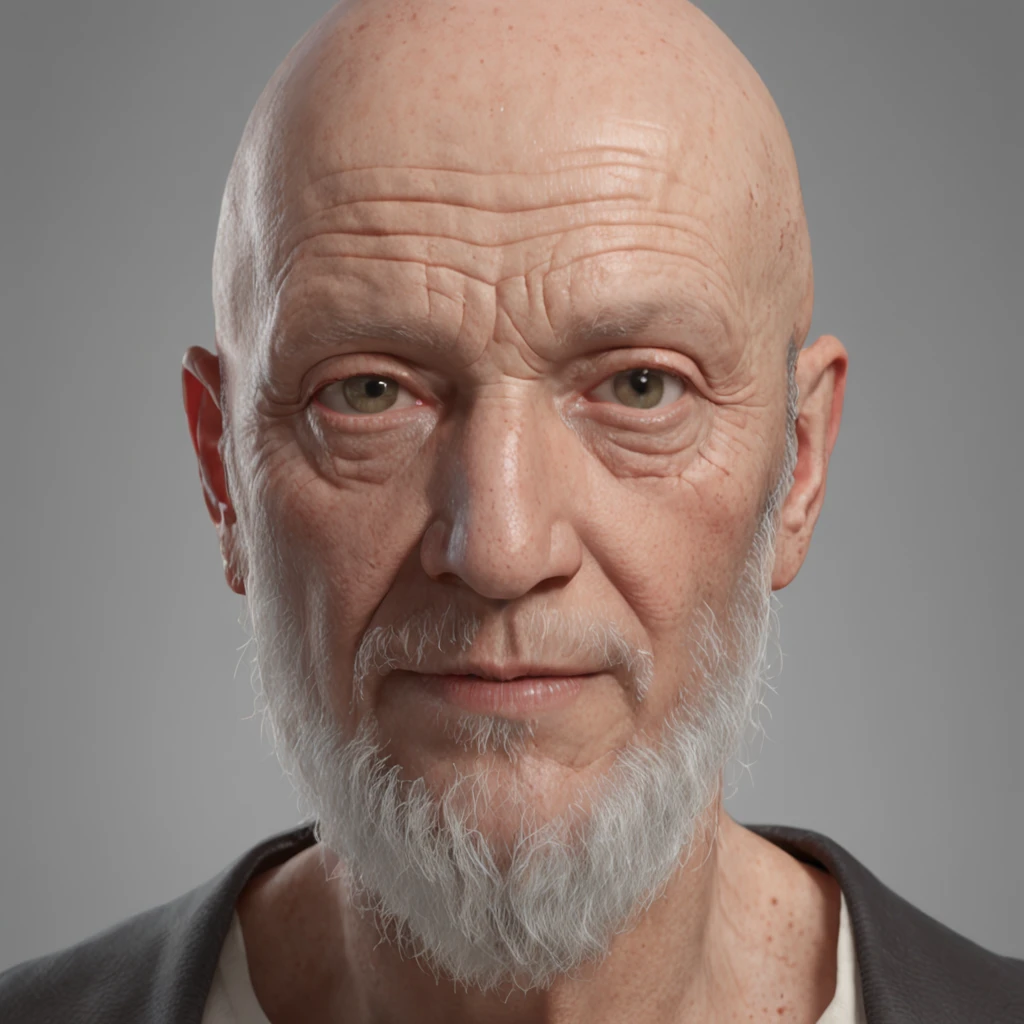 (professional 3d render:1.3) af (Realistic:1.3) The most beautiful artistic photo in the world，Presents Hippocrates, Father of medicine, staring right into camera, Full body 8K unit rendering, skin pore, very dark lighting, heavy shading, A detailed, Detal Face, (vibration, Realistic photography, Realistic, Dramatic, darkly, foco nítido, 8K), (highly  detailed:1.4), digitial painting, rendering by octane, art  stations, concept-art, Liso, foco nítido, illustration, From the germ of art, (loish:0.23), wlop ilya kuvshinov, e Greg Rutkowski e Alphonse Mucha Gracias, (global ilumination, studiolight, Light volume), Green background ::n_ Crop head, Out of the picture.
