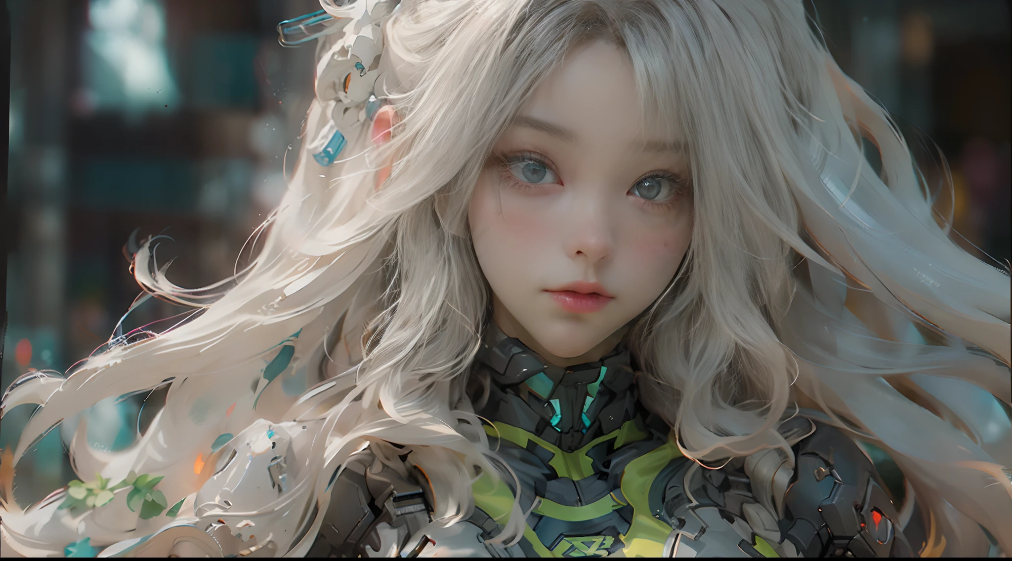 ((Best quality)), ((Masterpiece)), (Detailed:1.4), 。.。.。.3D, images of beautiful cyberpunk women, Wear stylish organic tech armor, Highly detailed, (Invisible long hair), Big breasts, (Cowboy shot), hdr (HighDynamicRange),Ray tracing,NVIDIA RTX,Hyper-Resolution,Unreal 5,Subsurface scattering,PBR Texture,Post-processing,Anisotropic filtering,depth of fields,Maximum clarity and sharpness,Multi-layered textures,Albedo and specular maps,Surface coloring,Accurate simulation of light-material interaction,Perfect proportions,rendering by octane,Two-tone lighting,Wide aperture,Low ISO,White balance,Rule of thirds,8K raw data