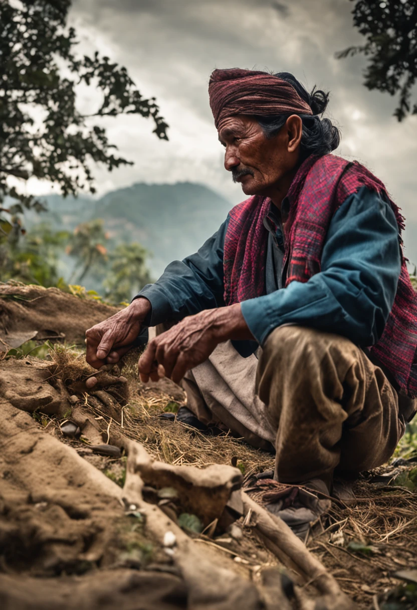 Typical nepali man