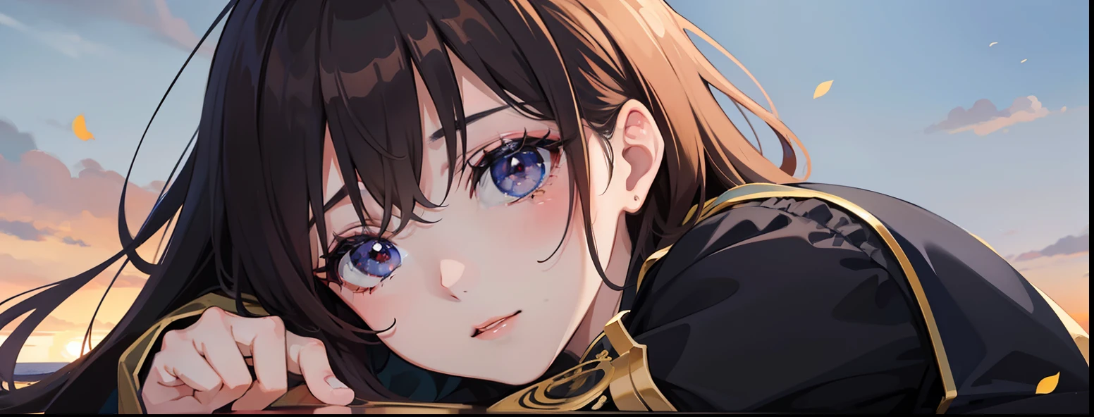 animesque、top-quality、Masterpiece、Image quality highest quality、「The moment when love blossoms between a handsome boy and a beautiful girl」An image that symbolizes、Draw it as art with beauty and emotion。This moment is、The moment when a new emotion is born in the heart、Eye-to-eye contact、It's a heart-pounding moment。color、form、Through the expression of light, etc.、The warmth and anticipation of this special moment、Express your joy。Viewers々I sympathize with that emotion.、Create works that will warm your heart by appreciating them。The face is clear、top-quality