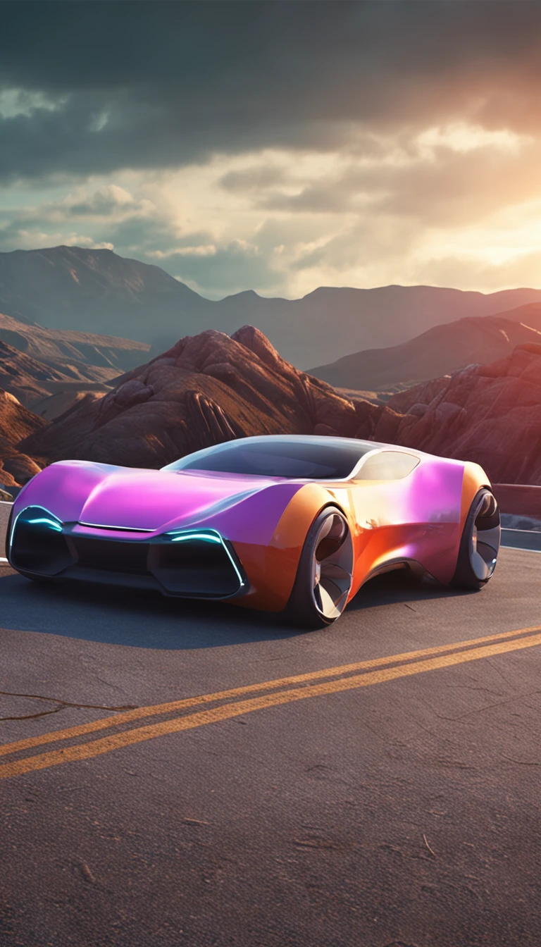 Futuristic car