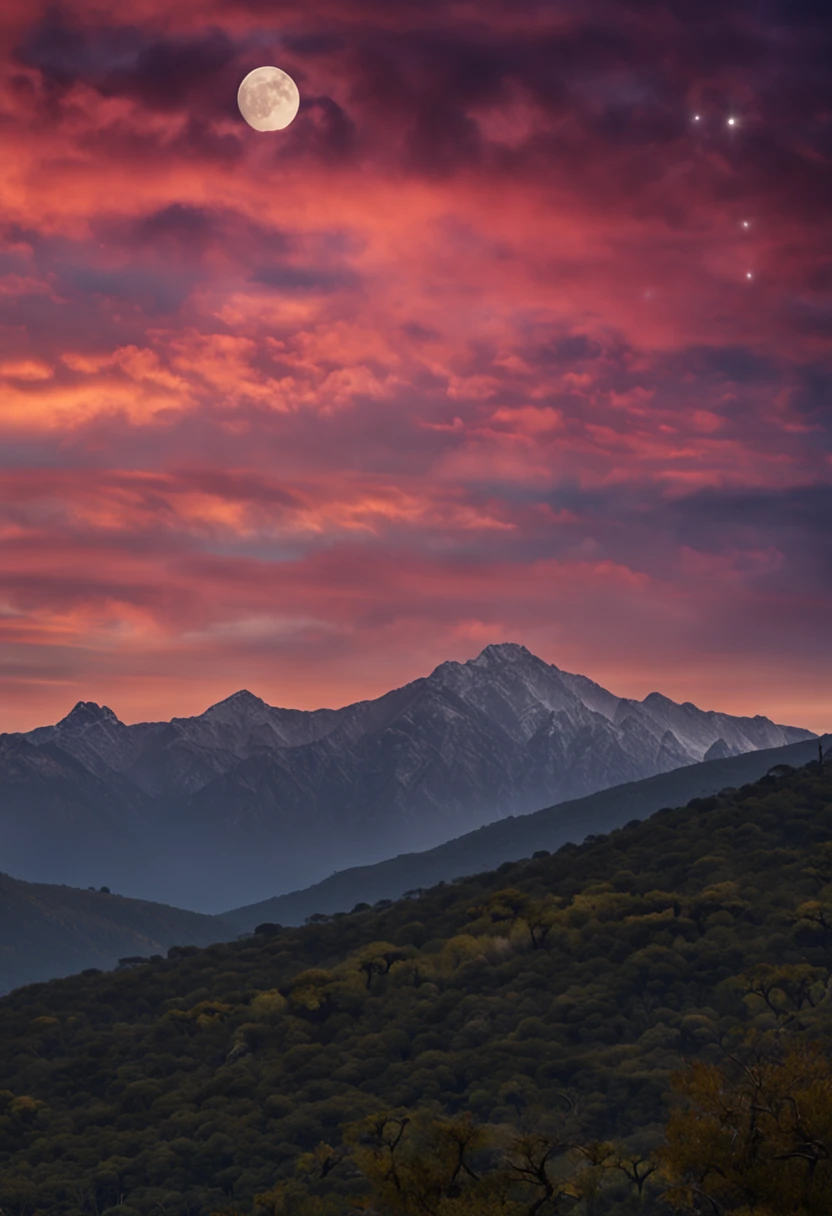 Sun Moon Mountain photography