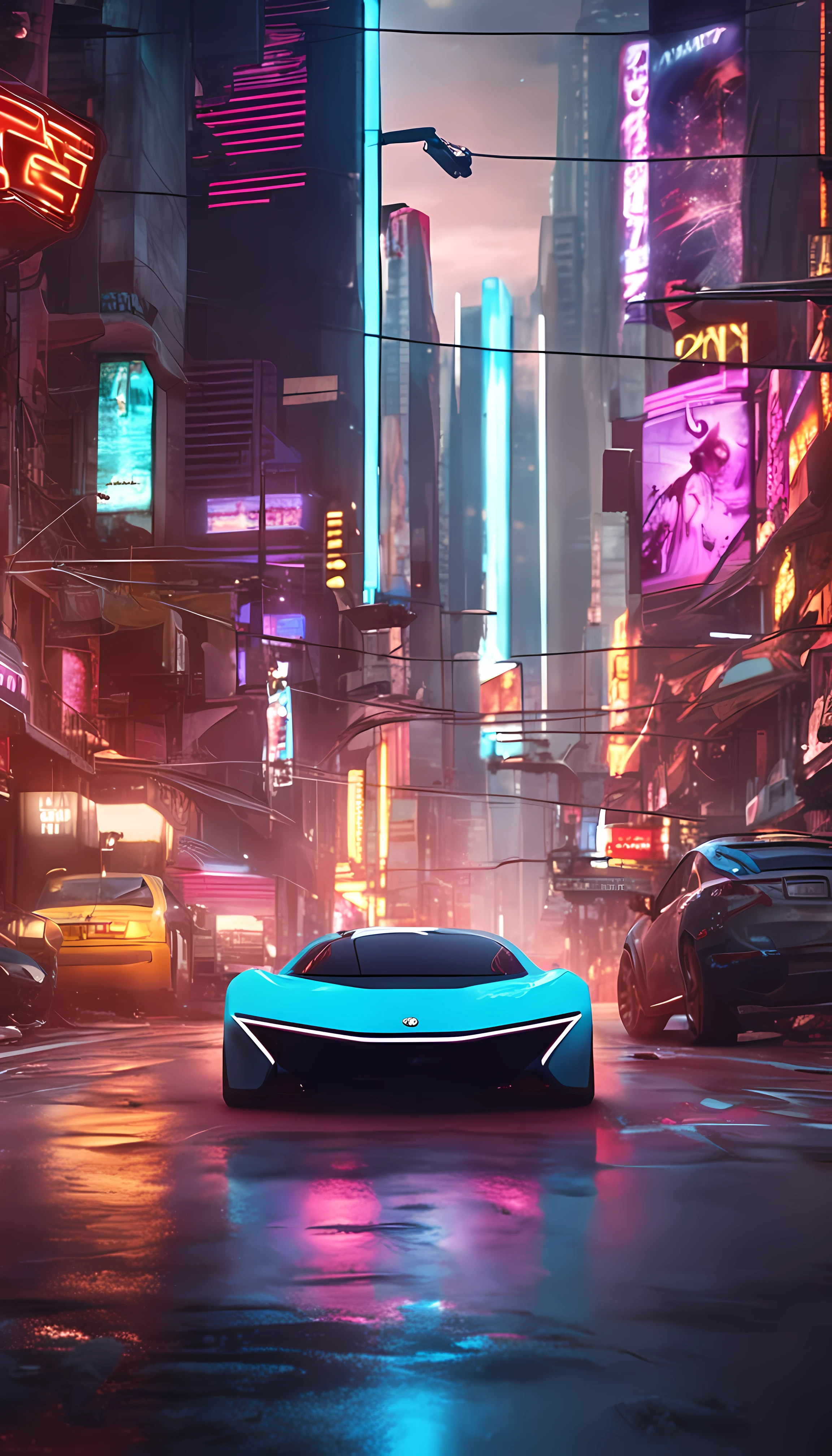 Futuristic car
