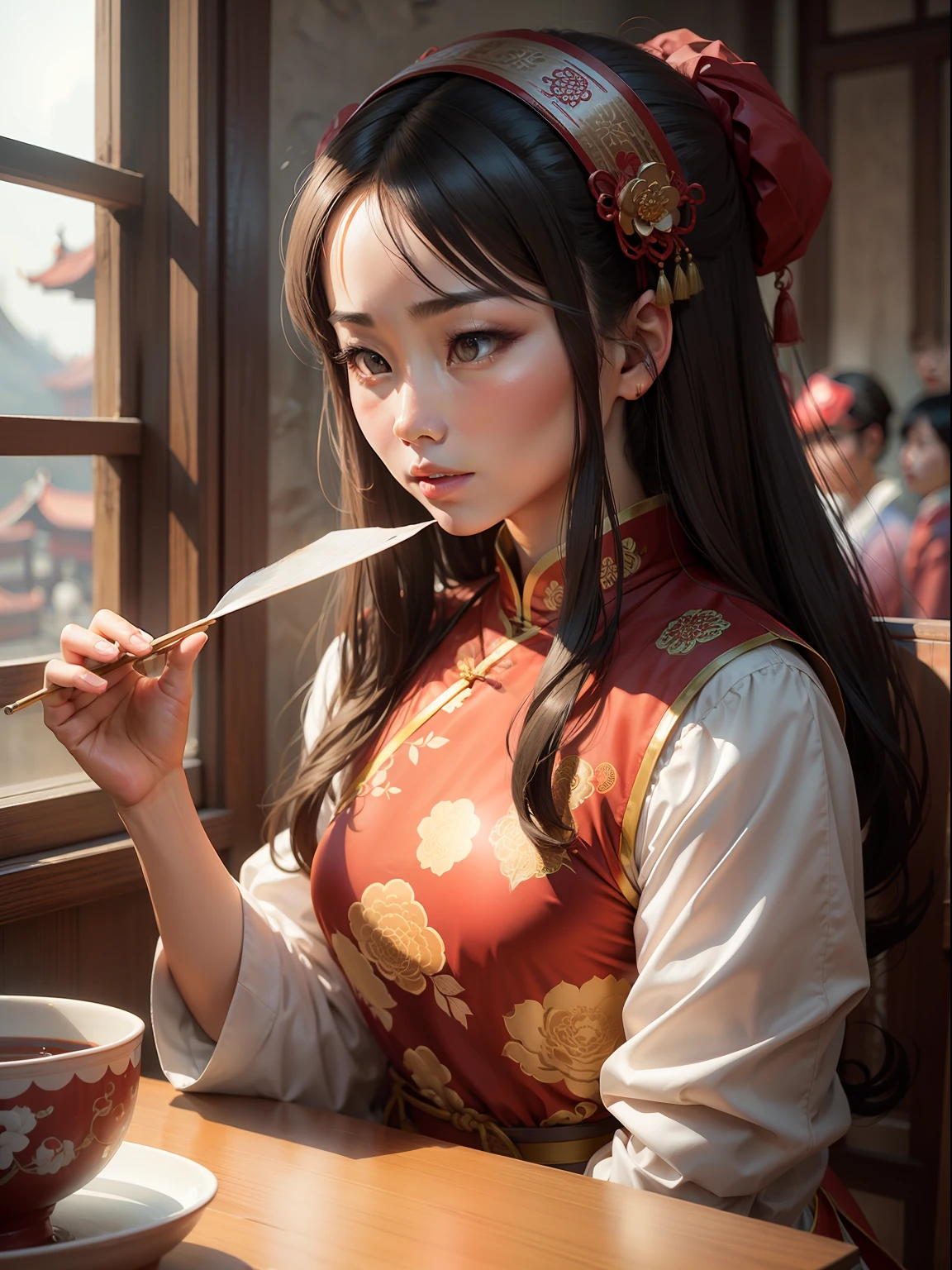 woman, China, ancient, traditional