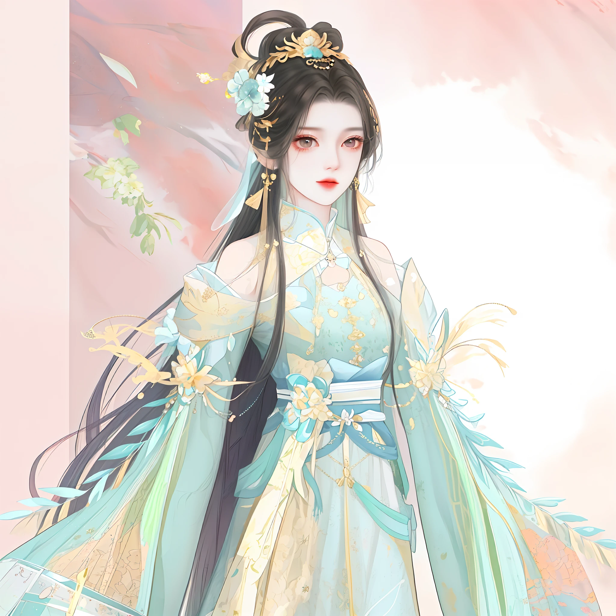 Western girl,Works of masters,Best picture quality,Higher quality,high detal, 超高分辨率, 8K分辨率, depth of fields, cinematic photogtaphy, intricately details, carefully, meticuloso, glorious, max detail, extreme beautiful, (((1girll, 独奏))), 18yr old,long whitr hair, brunette color hair, white skinned, A picture, tmasterpiece, (Best picture quality), Higher quality, high detal, 超高分辨率, in a panoramic view, Exquisite facial features, s the perfect face