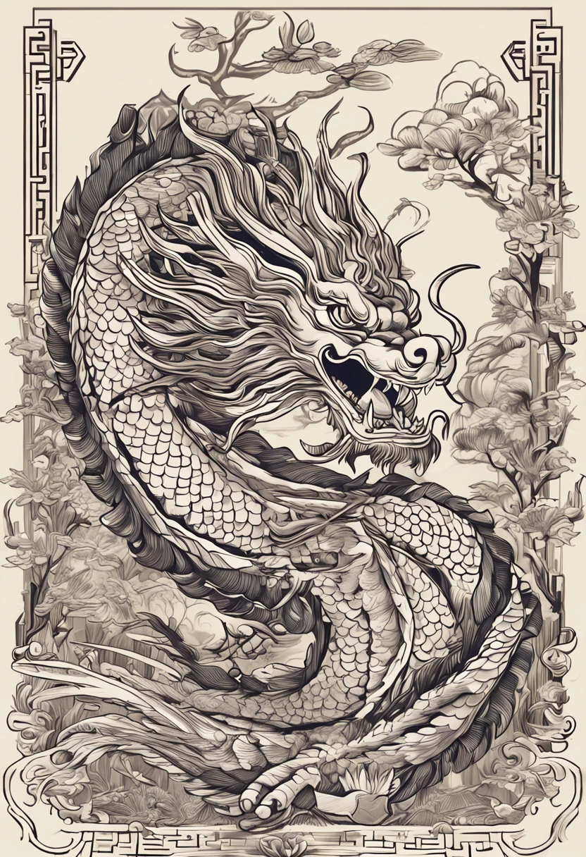 フォトリアリスティック,chinesedragon,Oriental elements,k hd