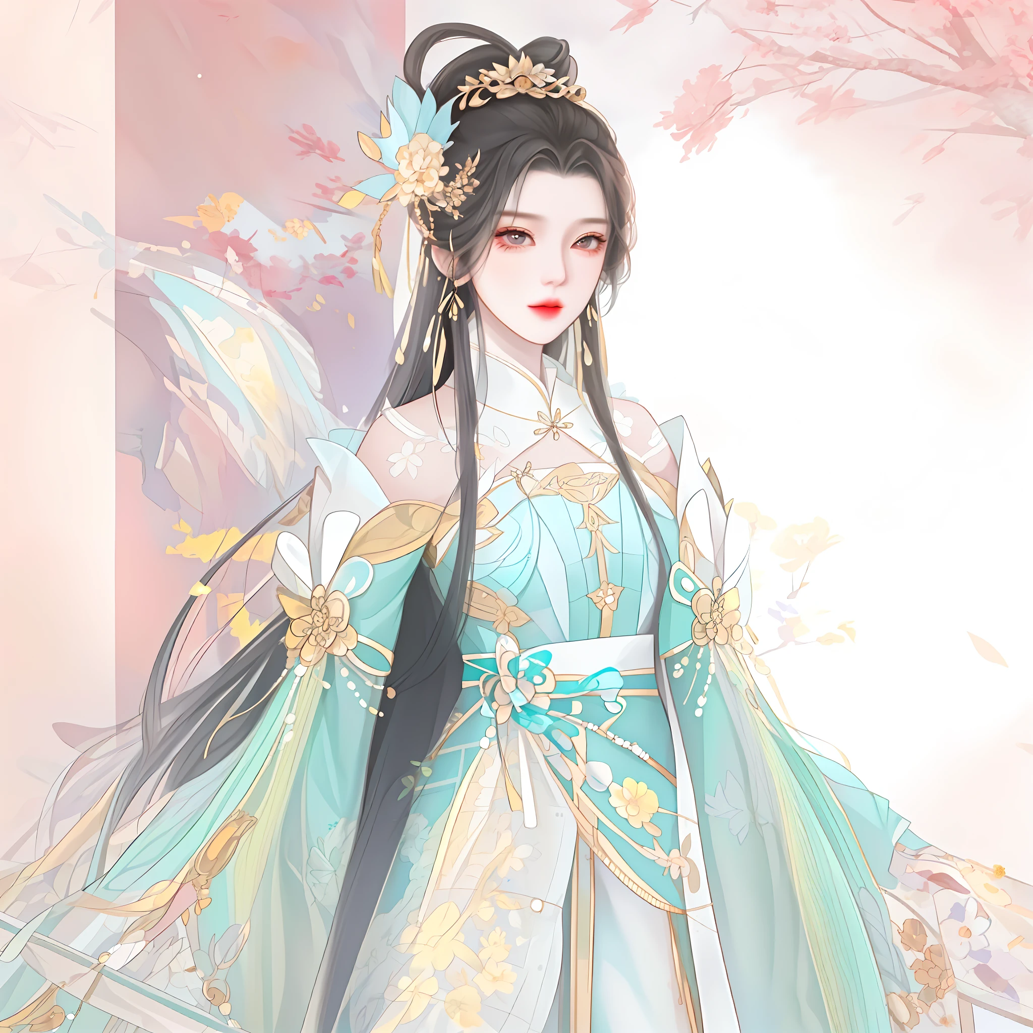 Western girl，Works of masters，Best picture quality，Higher quality，high detal， 超高分辨率， 8K分辨率， depth of fields， cinematic photogtaphy， intricately details， carefully， meticuloso， glorious， max detail， extreme beautiful， （（（1girll， 独奏）））， 18yr old，white skinned， A picture， tmasterpiece， （Best picture quality）， Higher quality， high detal， 超高分辨率， in a panoramic view， Exquisite facial features， s the perfect face
