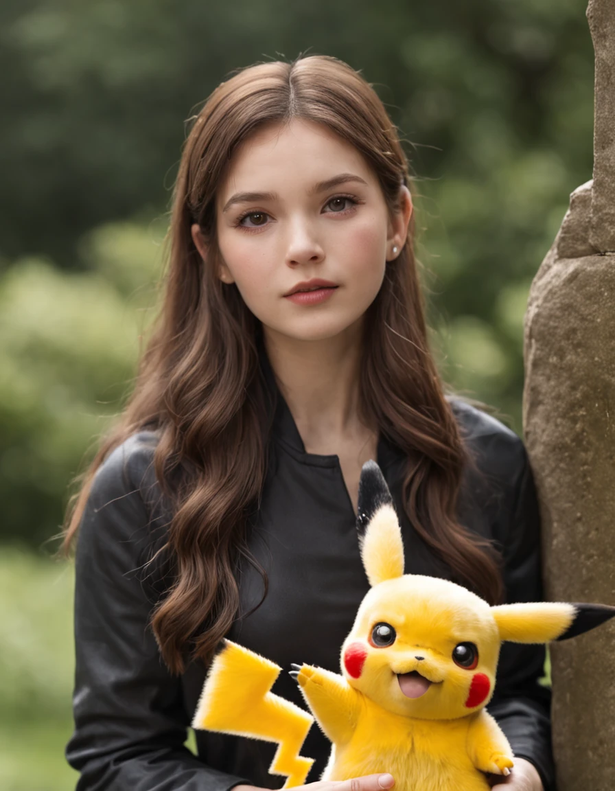 Pikachu uses 100,000 volts,Jeni Turtle uses a water gun,boy