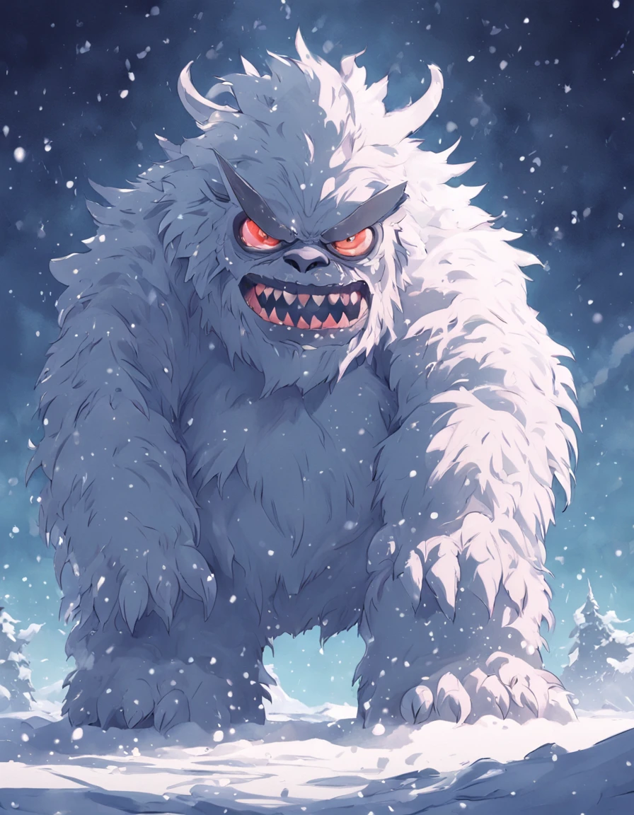 Snow monster