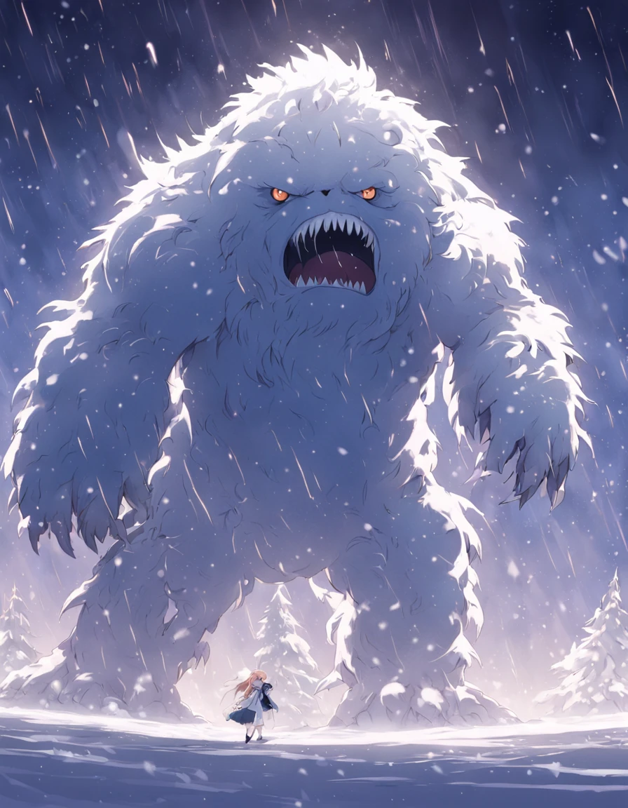 Snow monster