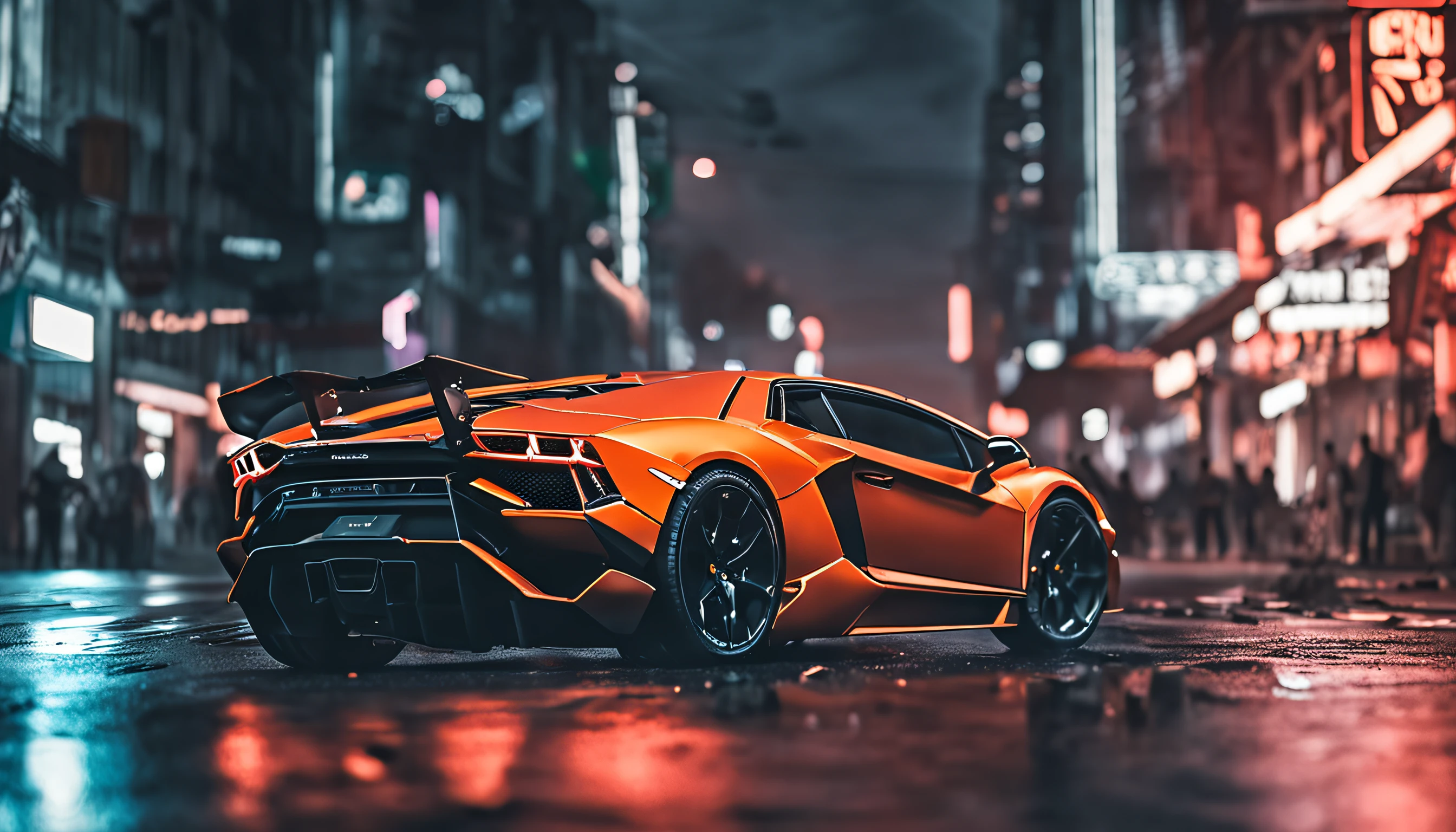a close up of a lamborghini car parked on a city street, wallpaper mobile, cinematic poster, phone wallpaper, like matrix, motivational poster,black color lamborghini car, money raining from the sky,cinematic 4 k wallpaper, cinematic 4k wallpaper, matrix lut, poster!!!, gta v poster style, automotive photography, cinematic matte illustration, matte digital illustration, amazing wallpaper, matte painting movie poster, gta loading screen art, mobile wallpaper