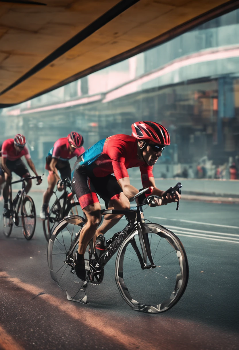Road Road Bike Trick Male Cycling Group 7 people