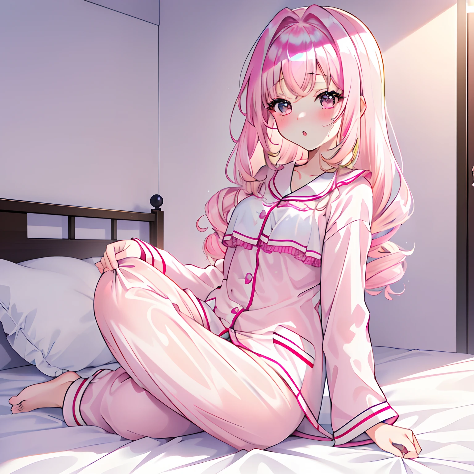 Cute anime girl pajamas sale