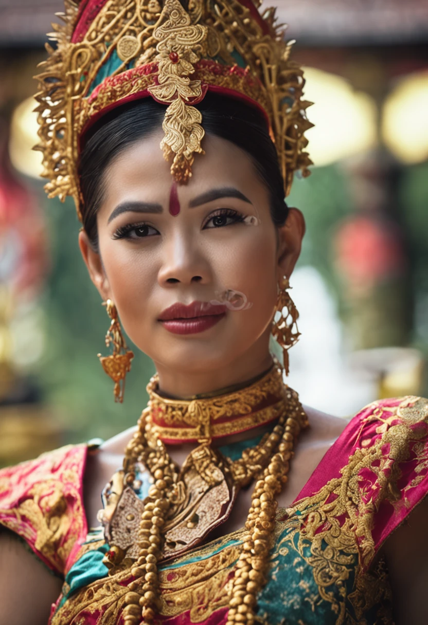 lady in thai tradition costume